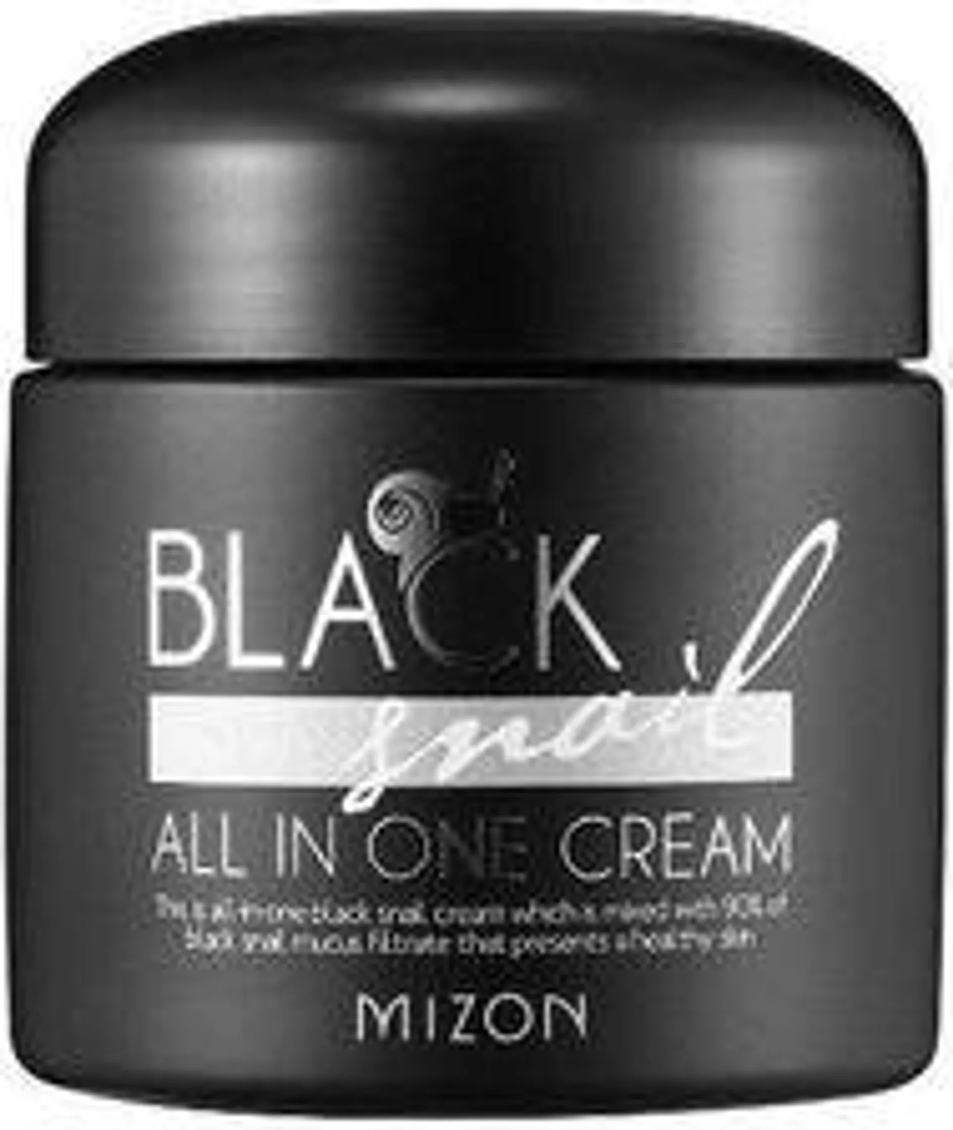 Mizon Black Snail All In One Cream Krem Do Twarzy Z 90% Wydzieliną Czarnego Ślimaka Afrykańskiego 75ml