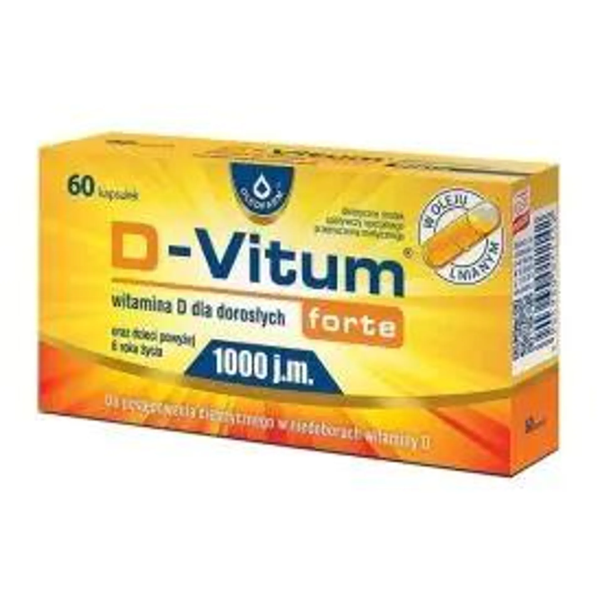 D-Vitum Forte 1000 j.m. 60 szt.