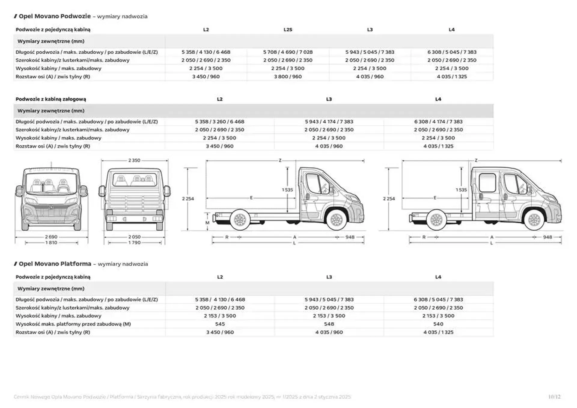 Movano Podwozie - 12