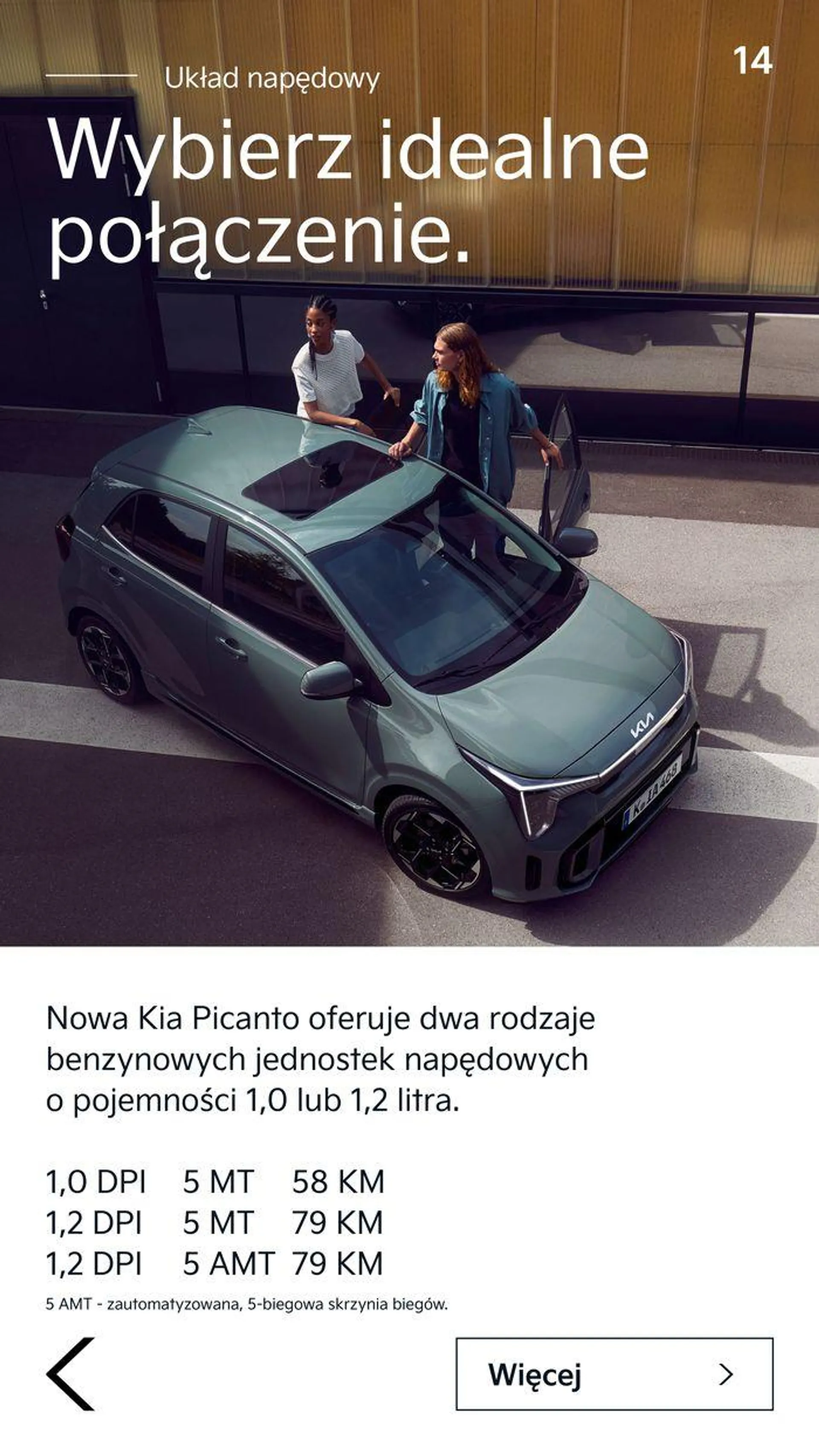 Gazetka Nowa Kia Picanto od 9 lipca do 31 grudnia 2024 - Strona 14