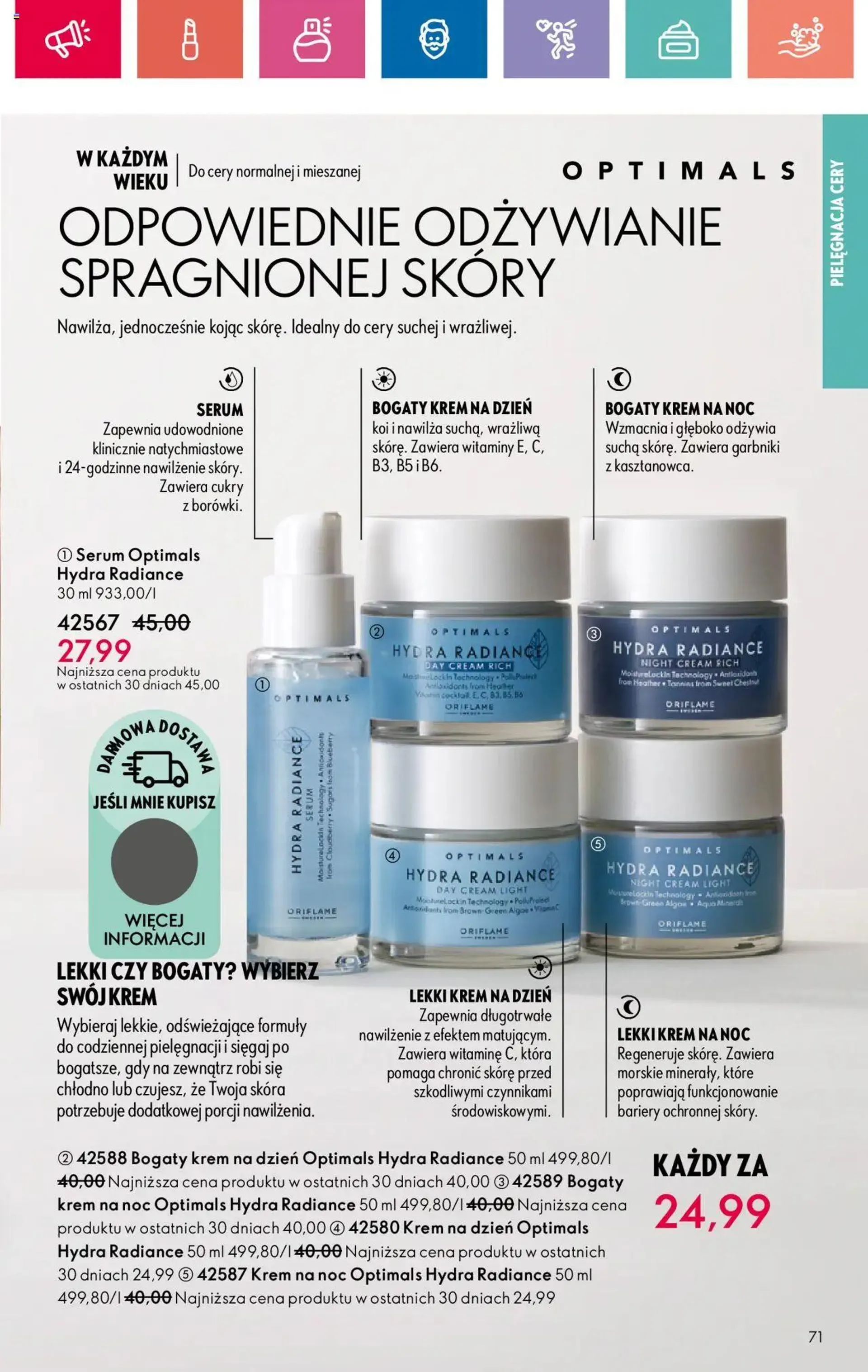 Gazetka Oriflame Katalog 15 2024 od 20 października do 9 listopada 2024 - Strona 71