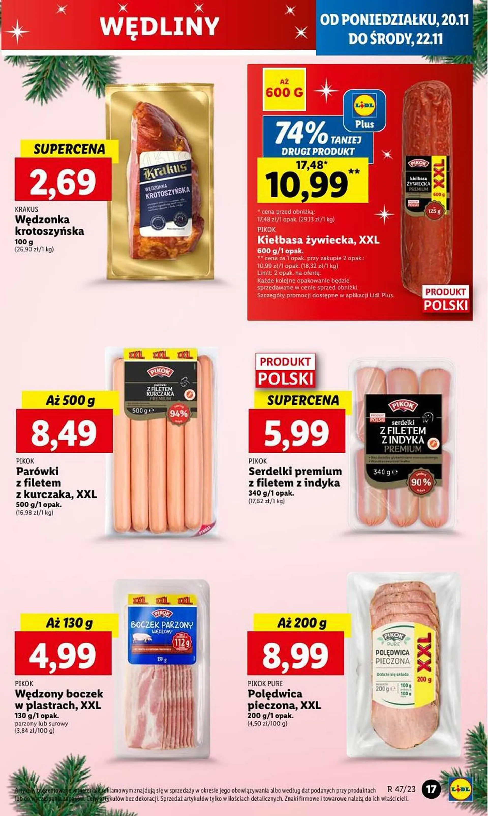 Gazetka Lidl gazetka od 20 listopada do 22 listopada 2023 - Strona 21