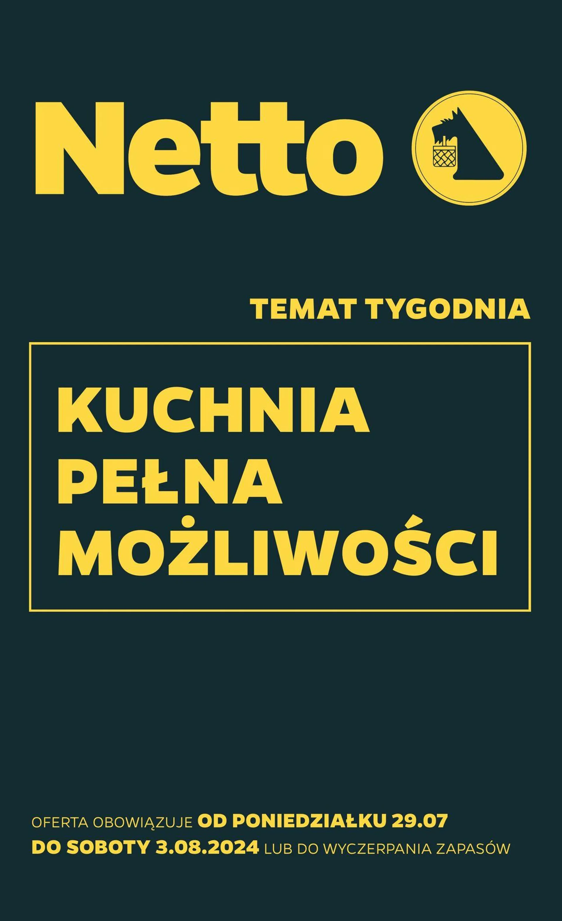 Gazetka Netto Aktualna gazetka od 29 lipca do 3 sierpnia 2024 - Strona 1