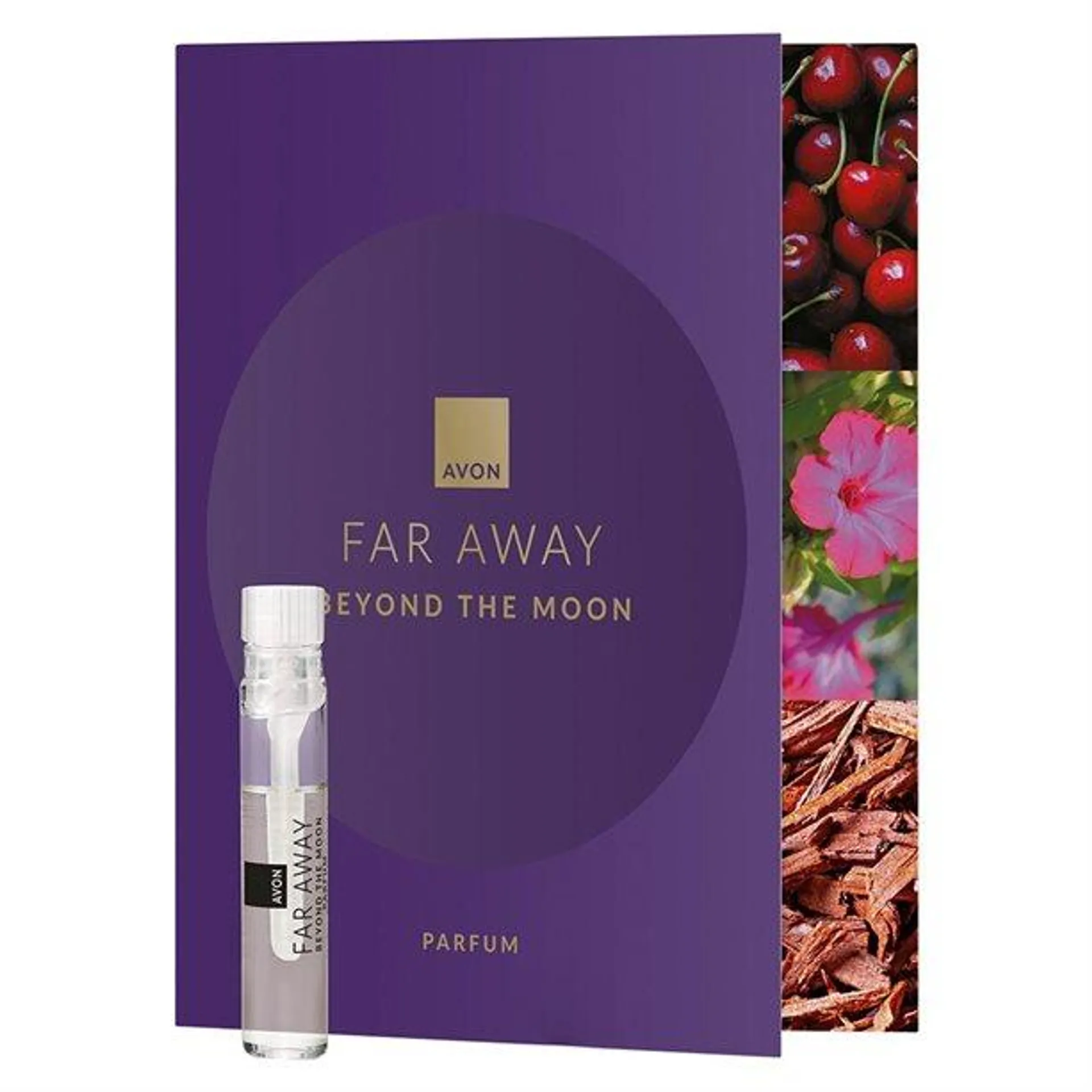 Perfumy Far Away Beyond The Moon - ulotka z próbką