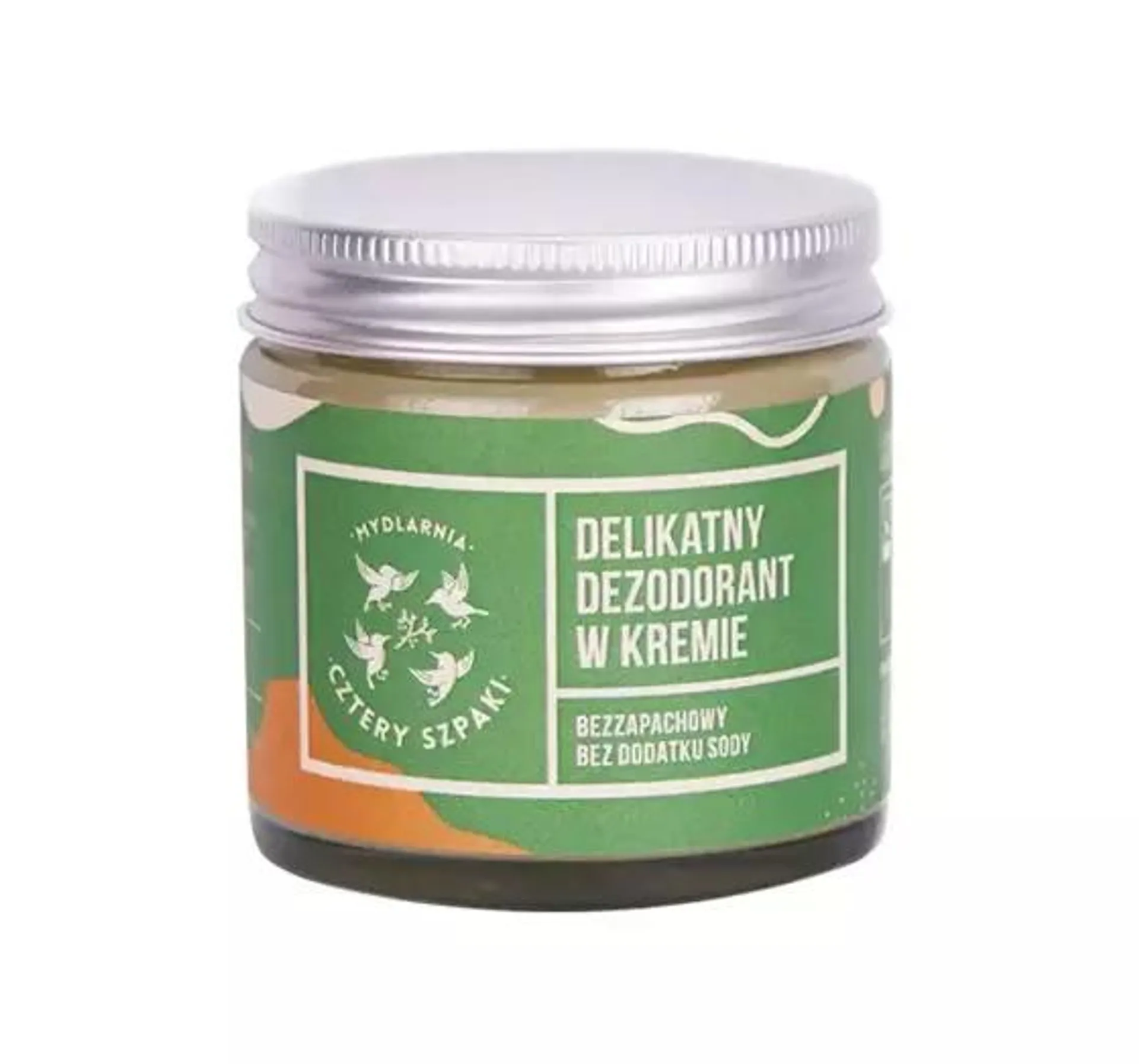 MYDLARNIA CZTERY SZPAKI DELIKATNY DEZODORANT W KREMIE BEZZAPACHOWY 60ML