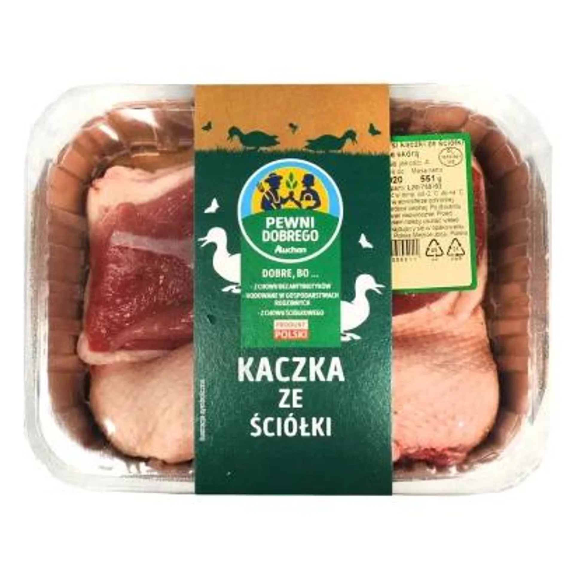 Pewni Dobrego - Filet z piersi kaczki ze ściółki bez kości ze skórą