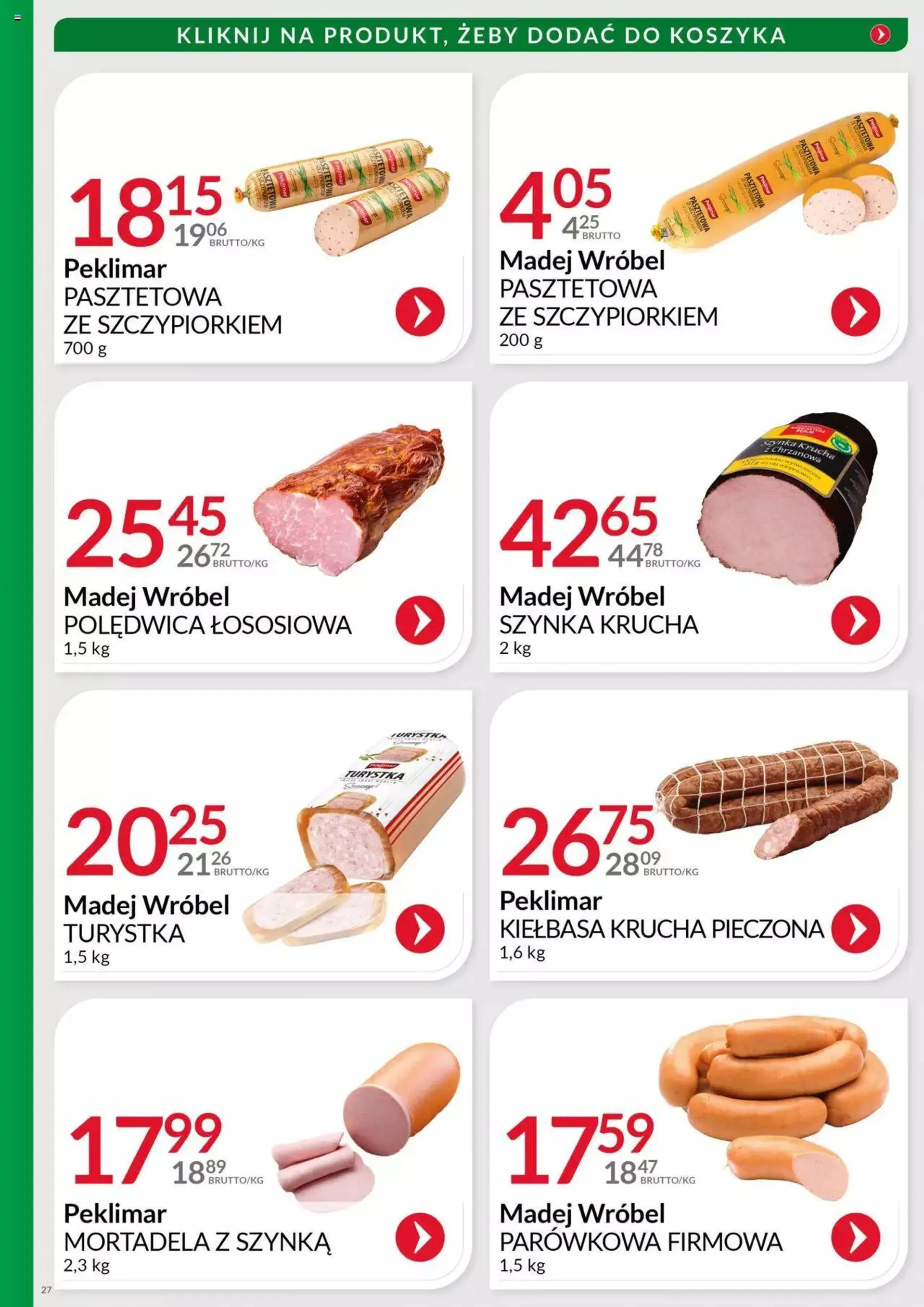 Eurocash Gazetka - Katalog Wędlin - 26