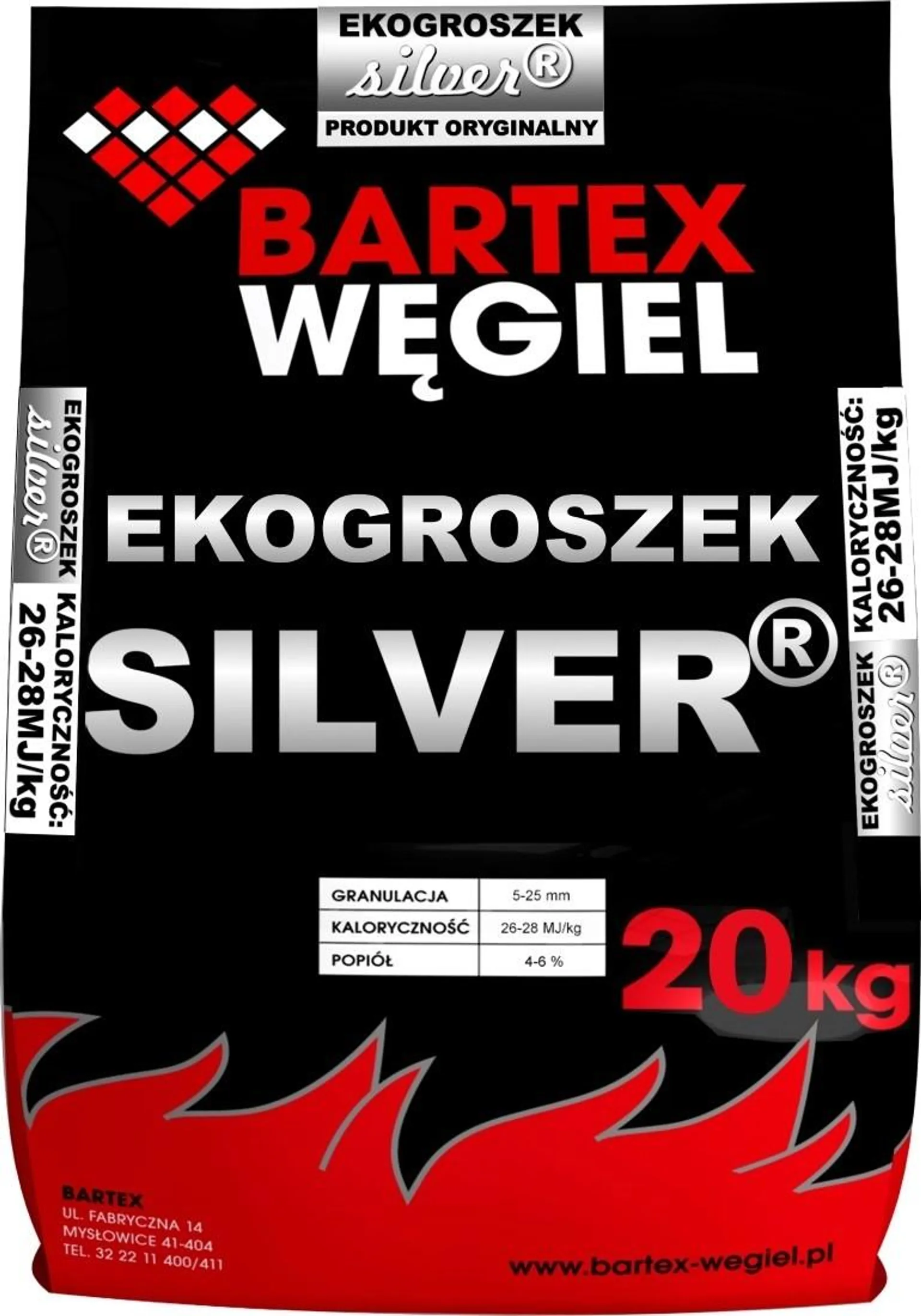 Groszek Plus Silver 28-26 MJ 20 kg