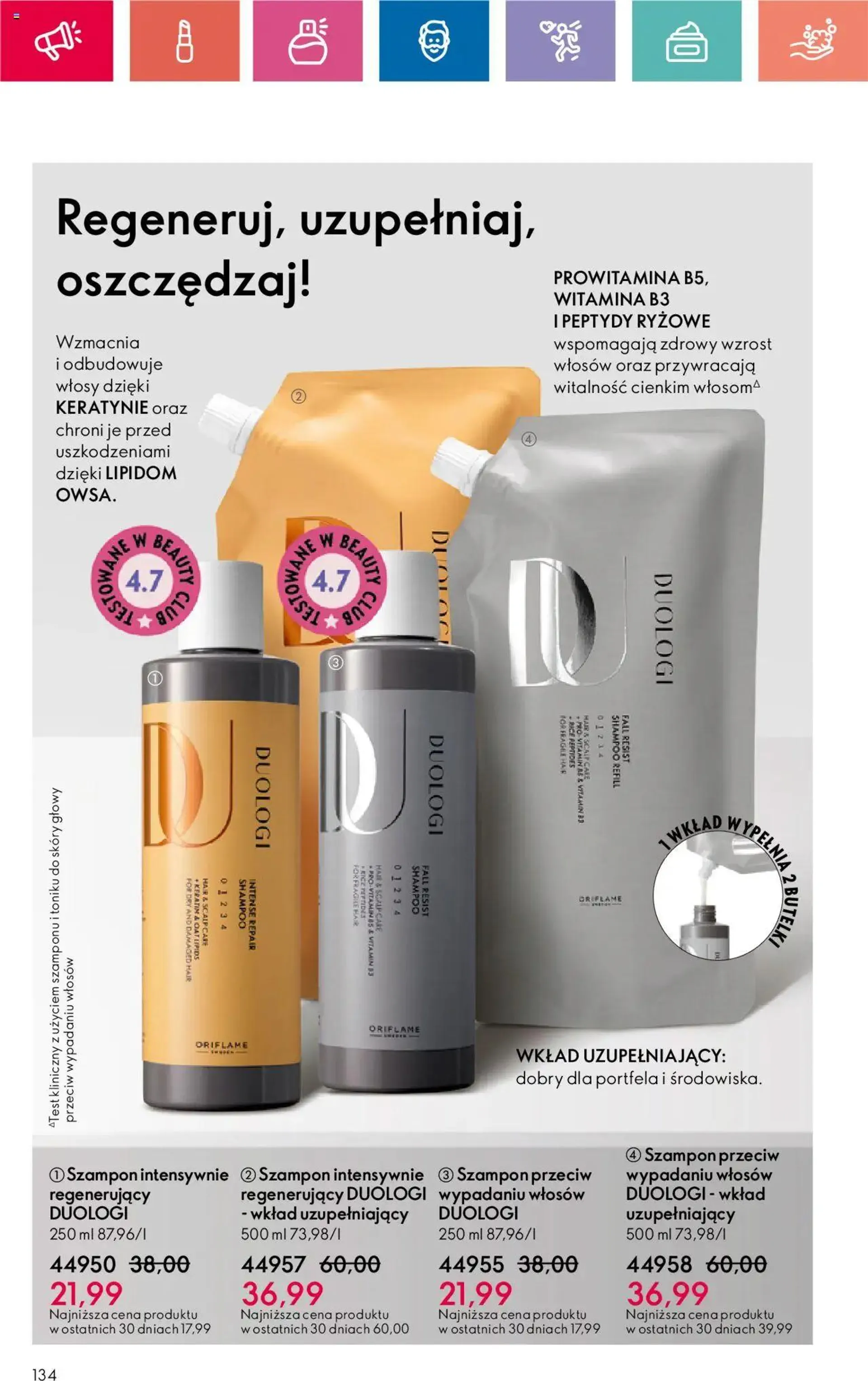 Gazetka Oriflame Katalog od 30 lipca do 19 sierpnia 2024 - Strona 134