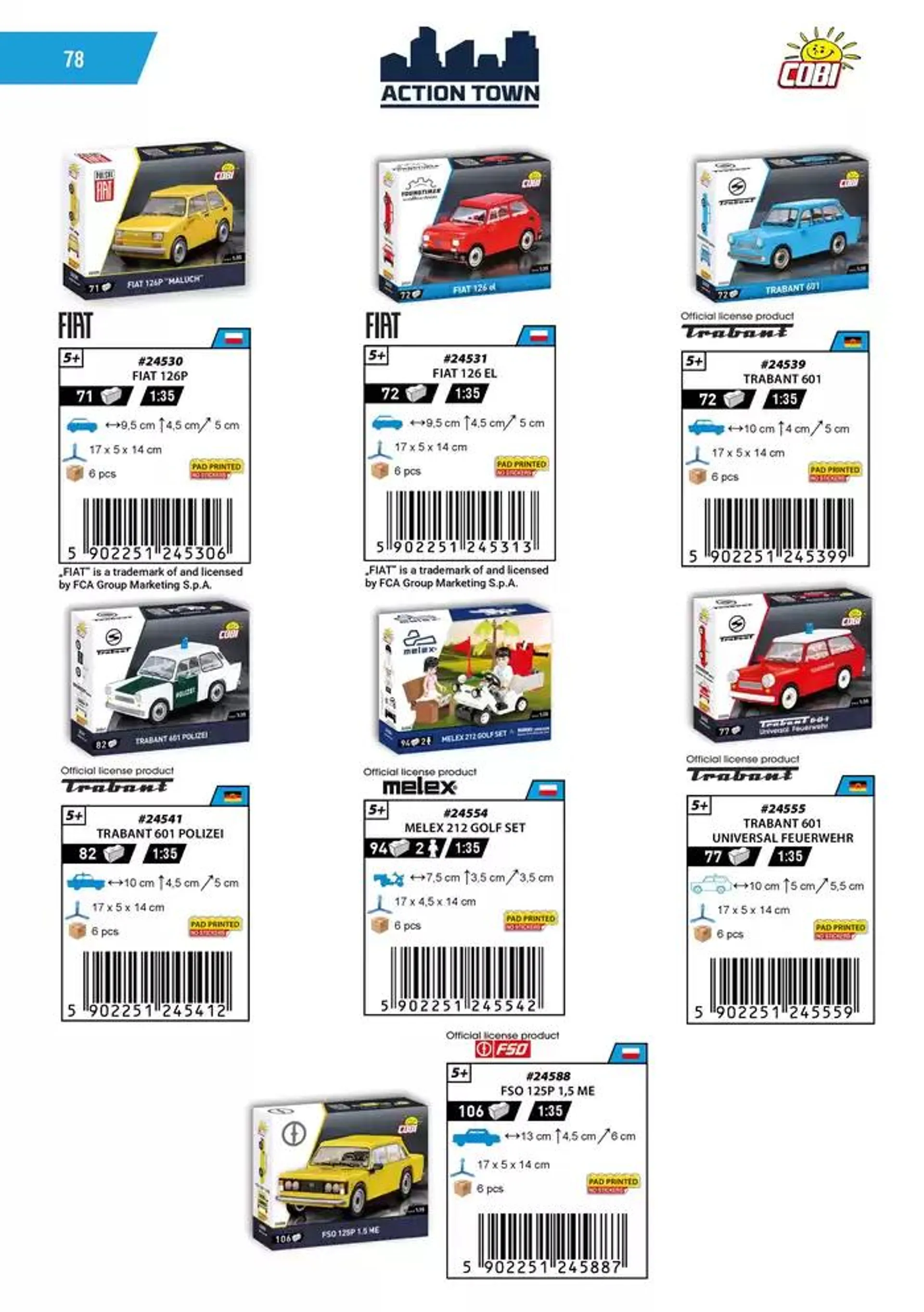 Katalog klocków Cobi 1/2025 - 78