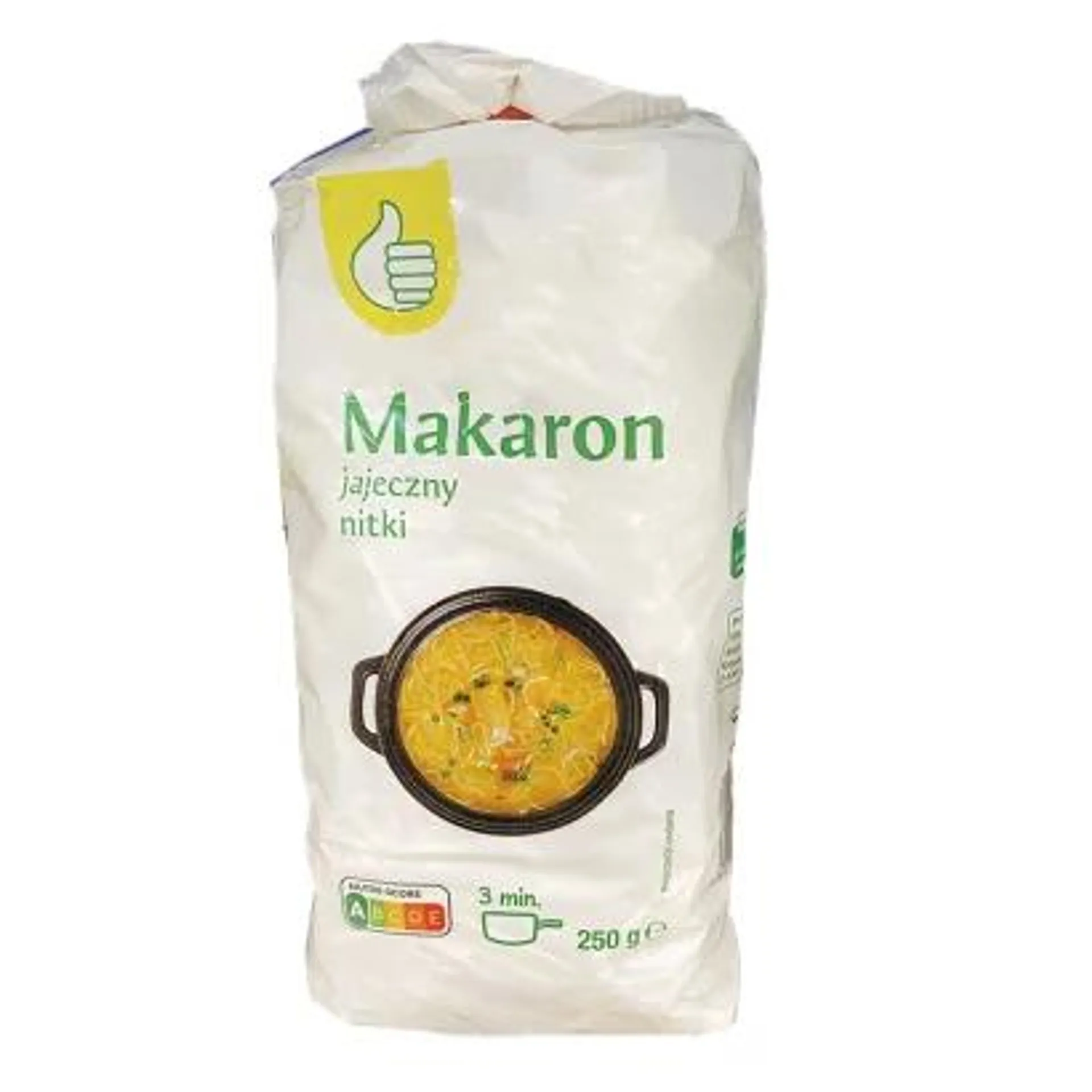 Auchan - Makaron jajeczny nitki