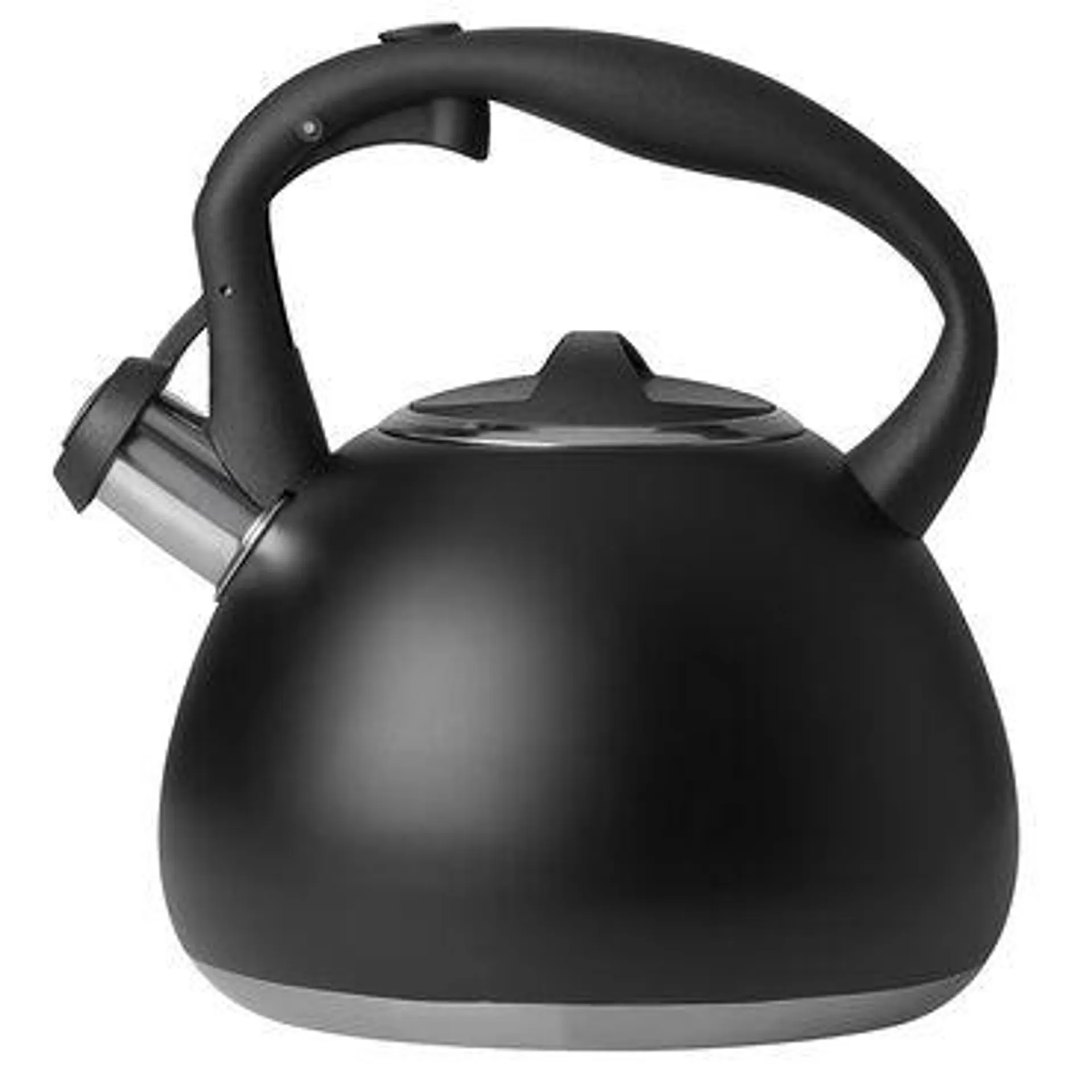 Czajnik stalowy MG Home Black, 3 l, czarny