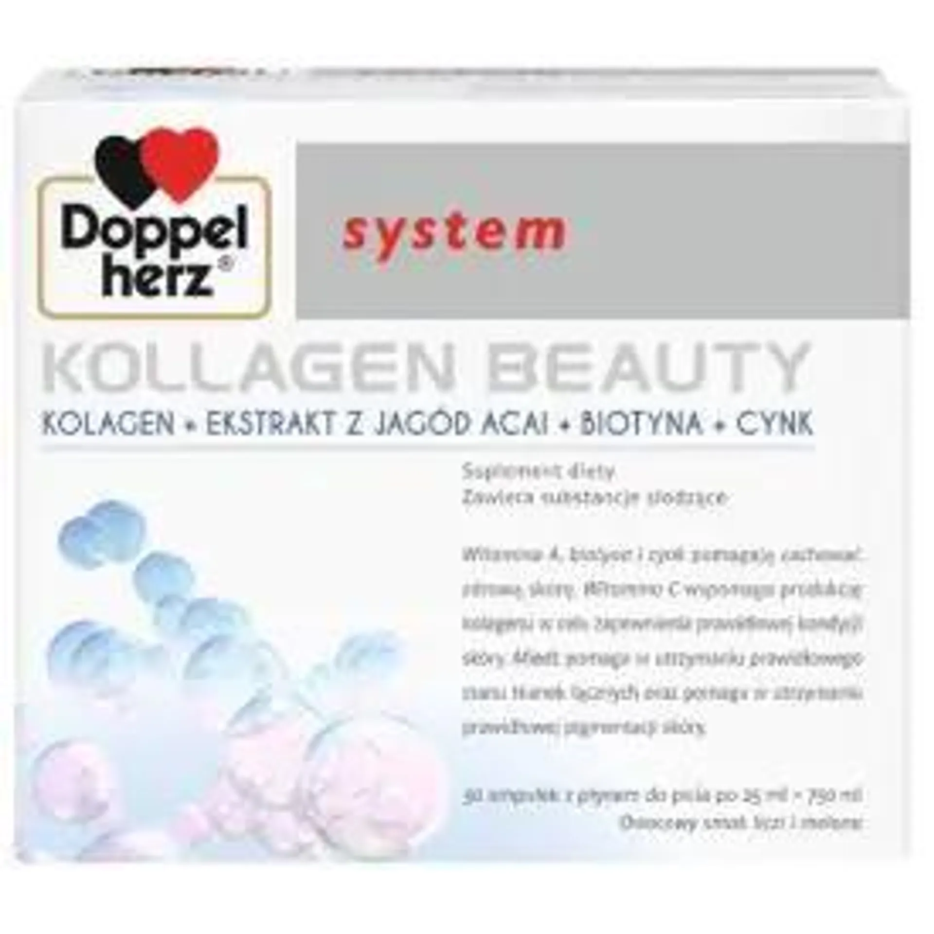 Doppelherz System Kollagen Beauty Płyn 30 szt.