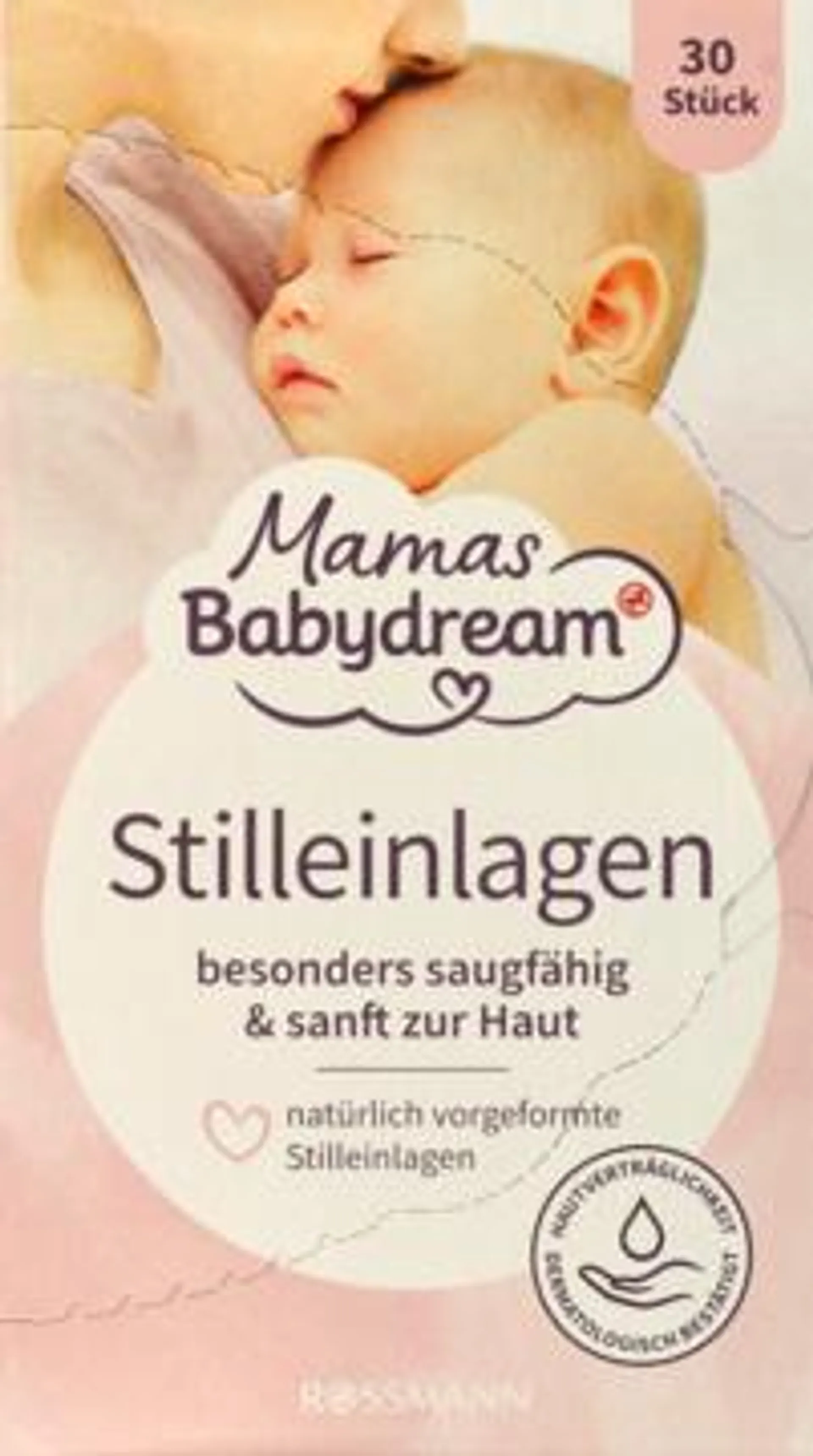 BABYDREAM Mamas wkładki laktacyjne dla kobiet karmiących 30 szt., nr kat. 120720