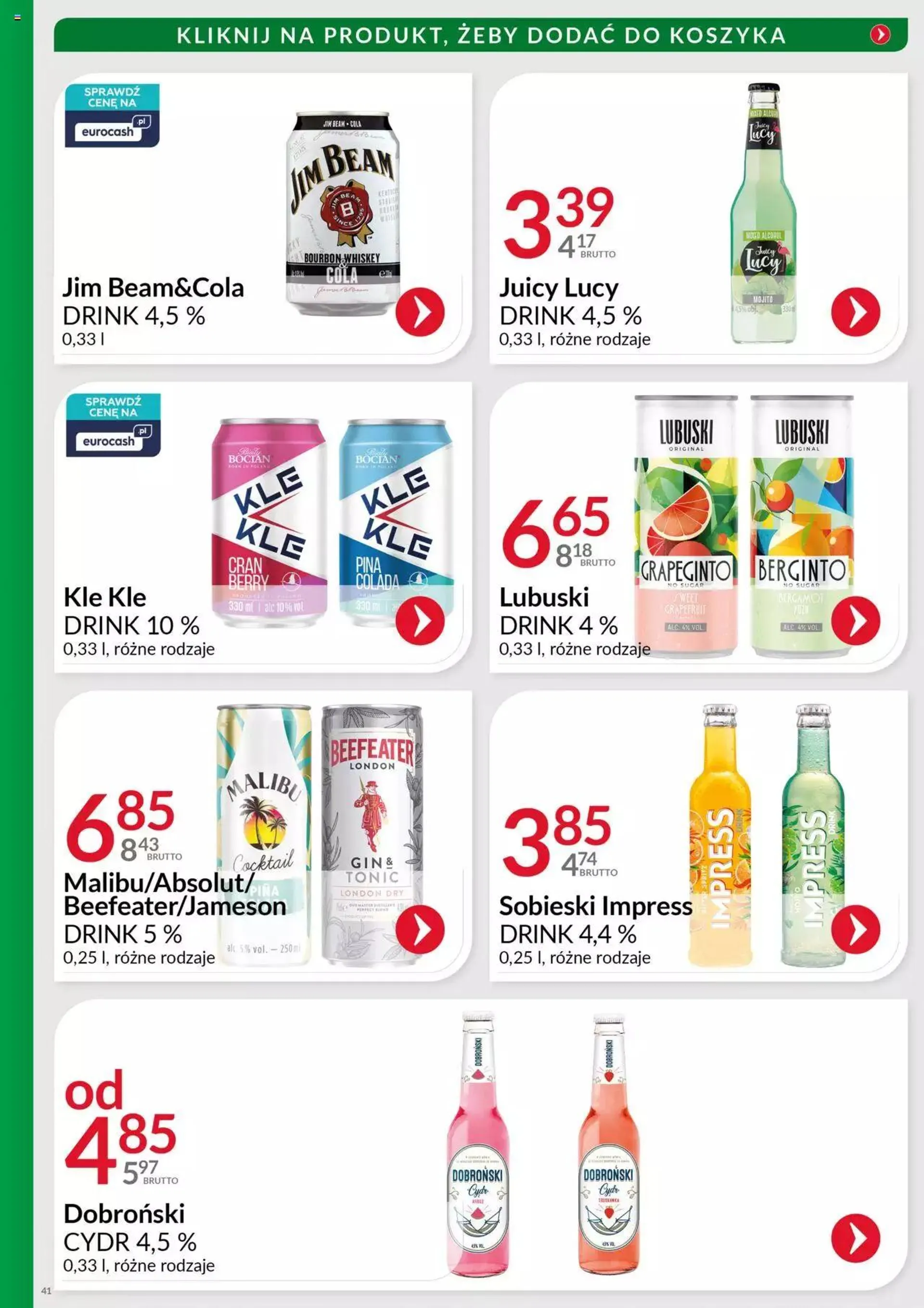 Eurocash Gazetka - Katalog Alkoholowy - 40