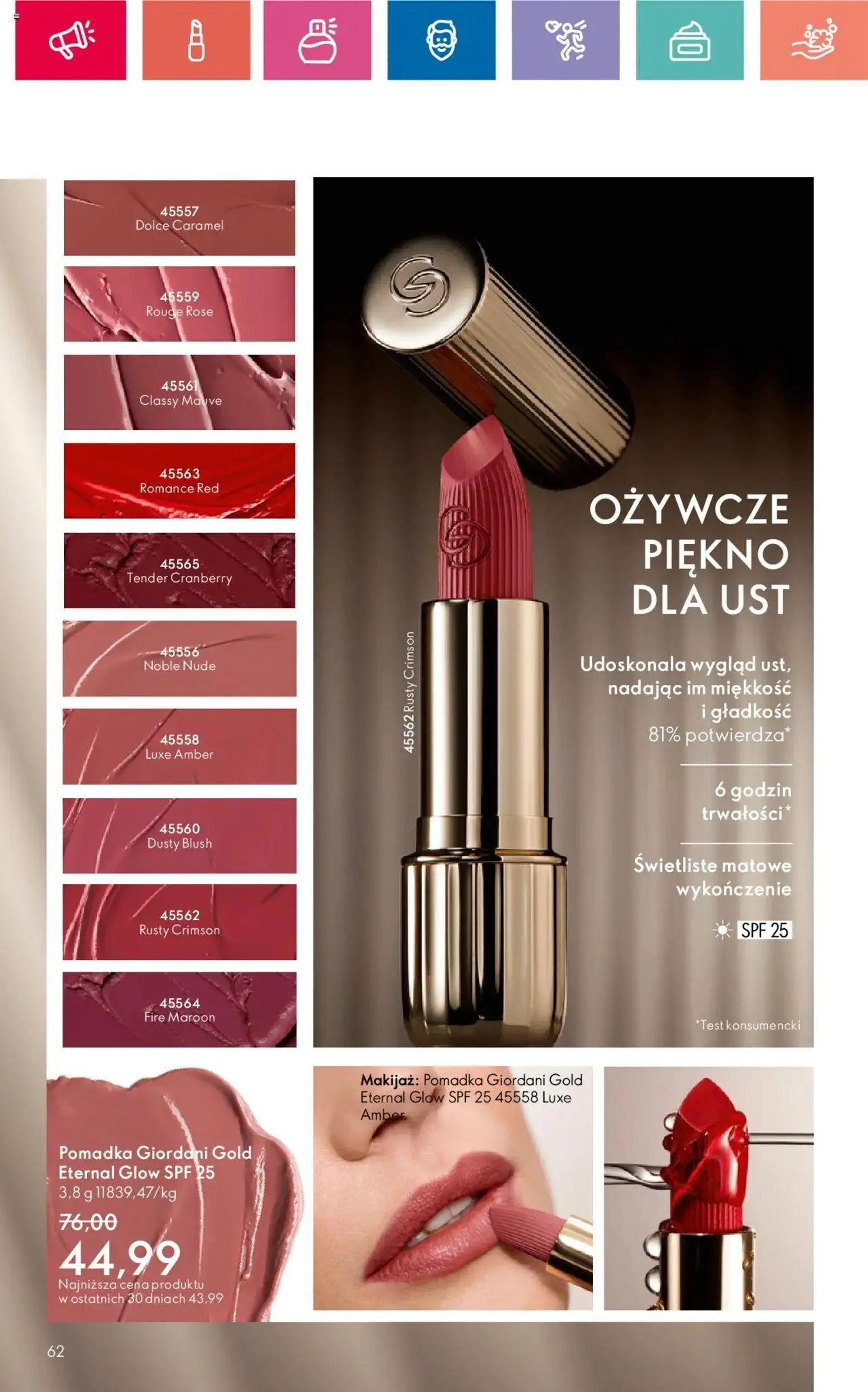 Gazetka Oriflame Katalog 11 2024 od 30 lipca do 19 sierpnia 2024 - Strona 62