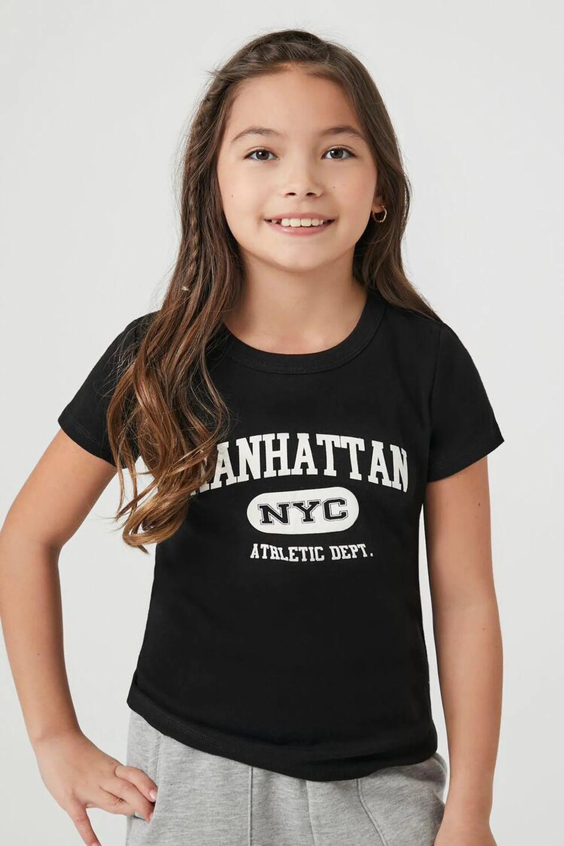 Girls Manhattan NYC Tee (Kids)