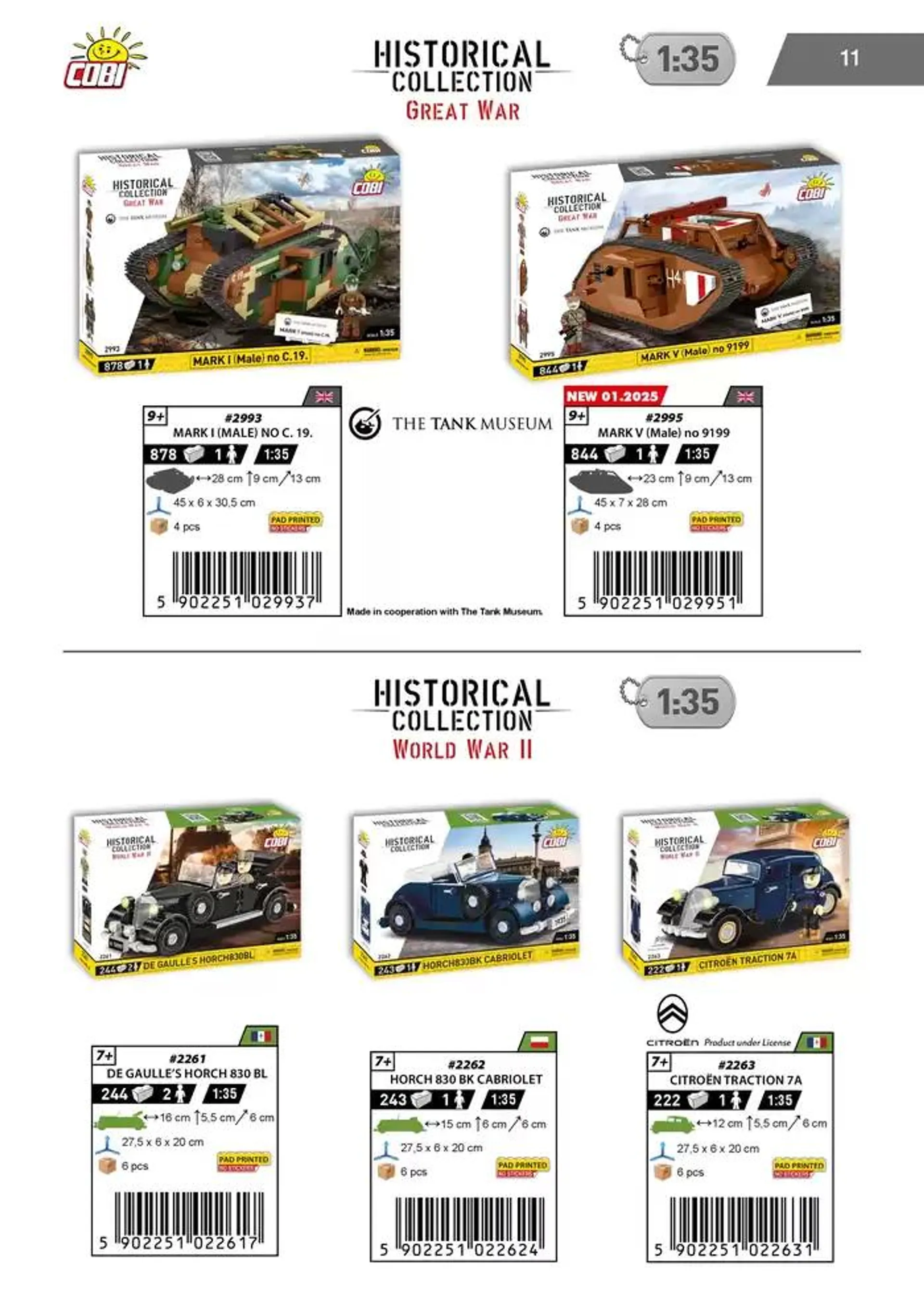 Katalog klocków Cobi 1/2025 - 11