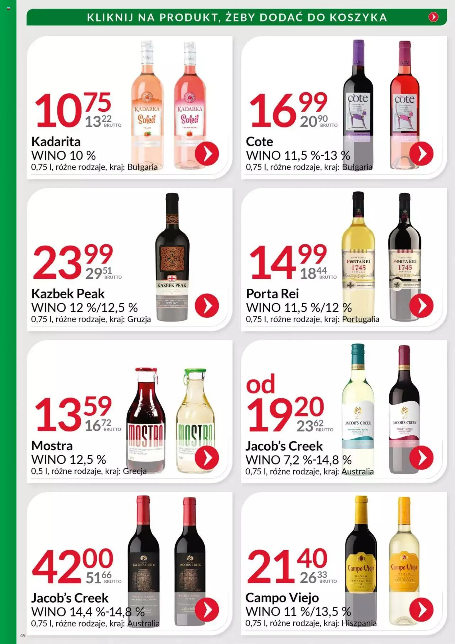 Eurocash Gazetka - Katalog Alkoholowy - 48