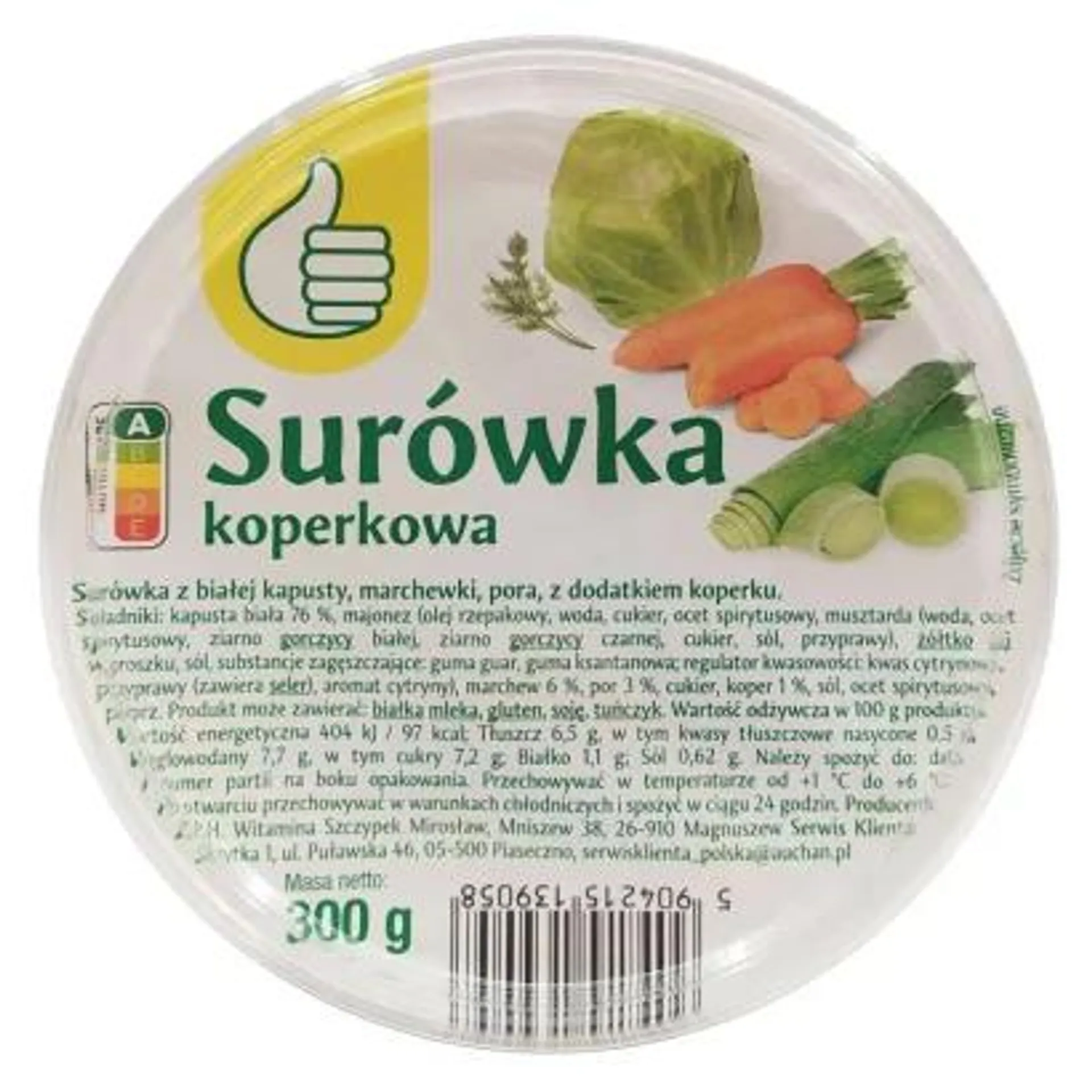 Auchan - Surówka koperkowa