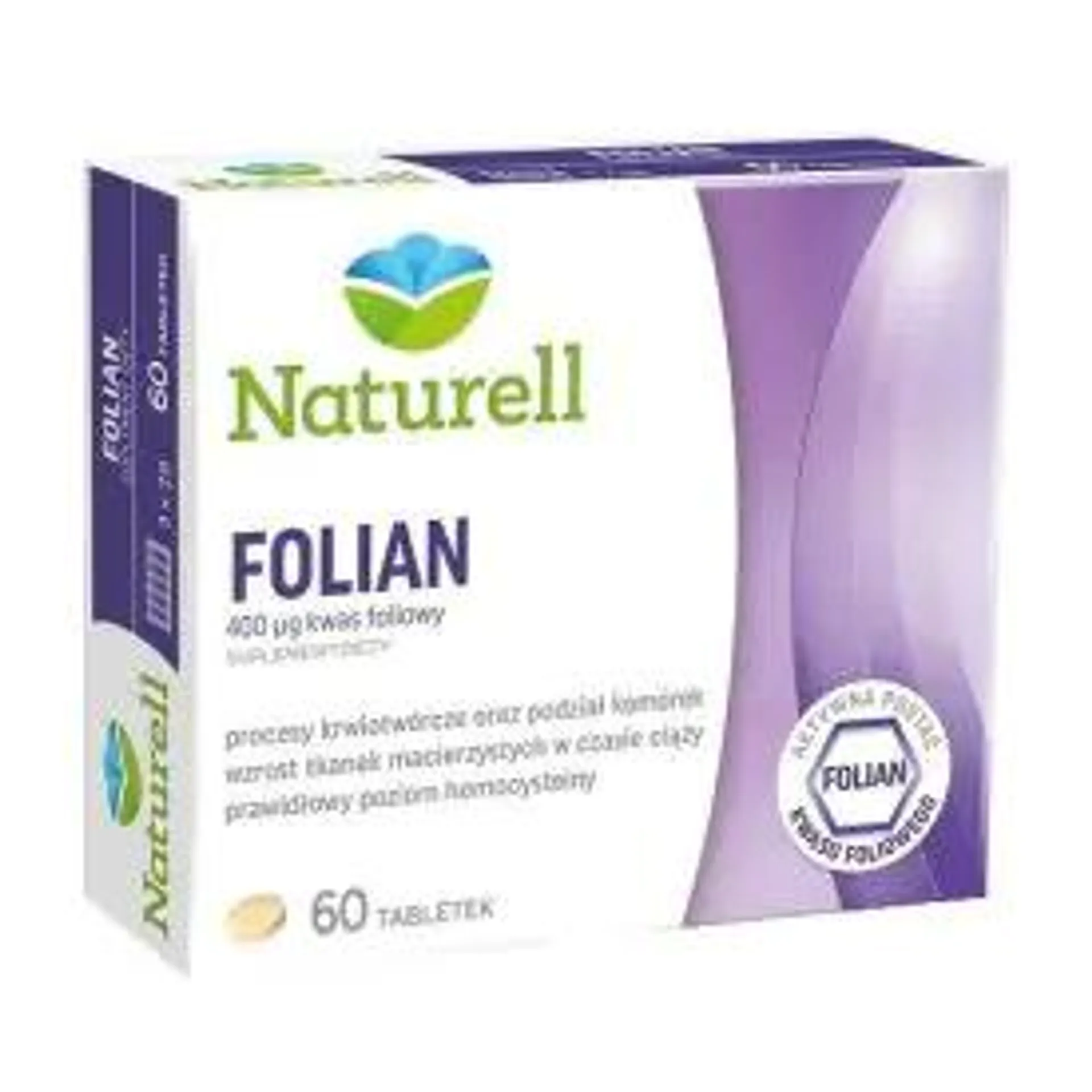 Naturell Folian 60 szt.