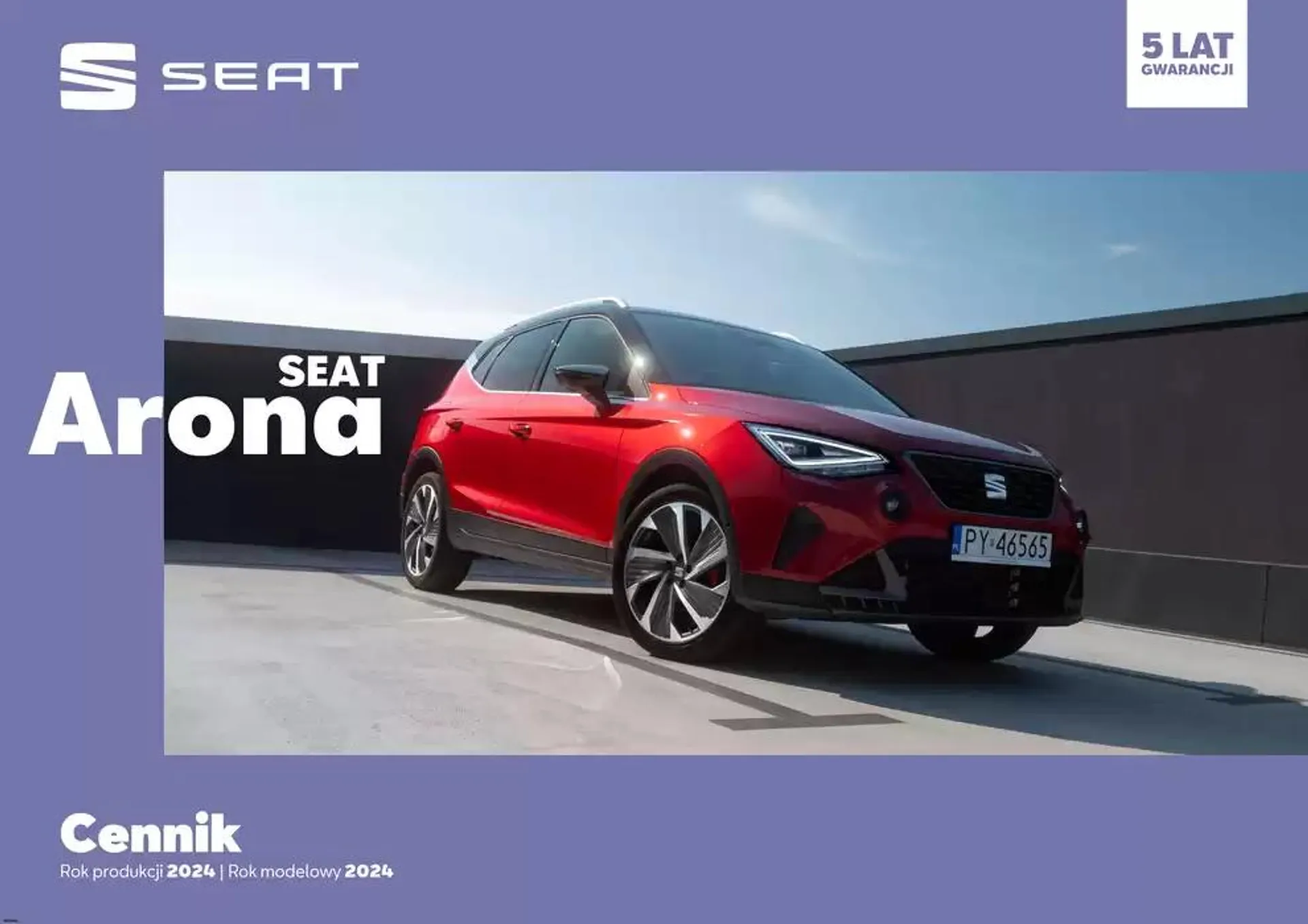 Gazetka SEAT Arona - Katalog i cennik od 25 stycznia do 25 stycznia 2026 - Strona 1