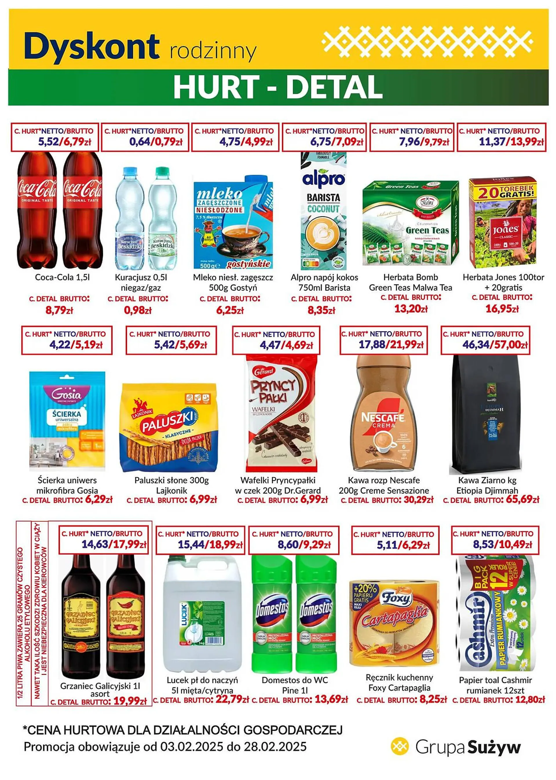 Gazetka Sużyw gazetka od 3 lutego do 28 lutego 2025 - Strona 1
