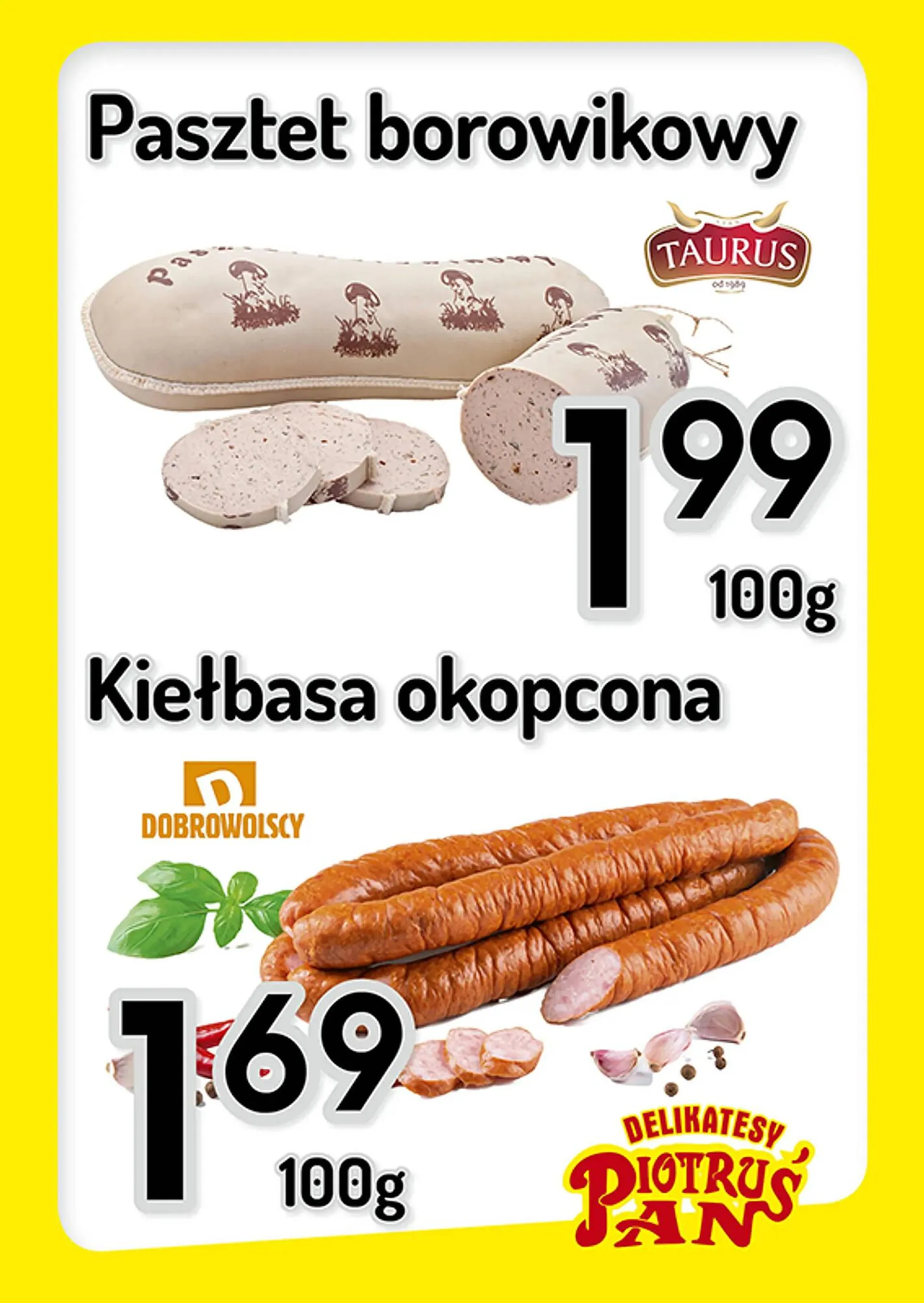 Delikatesy Piotruś Pan gazetka - 1