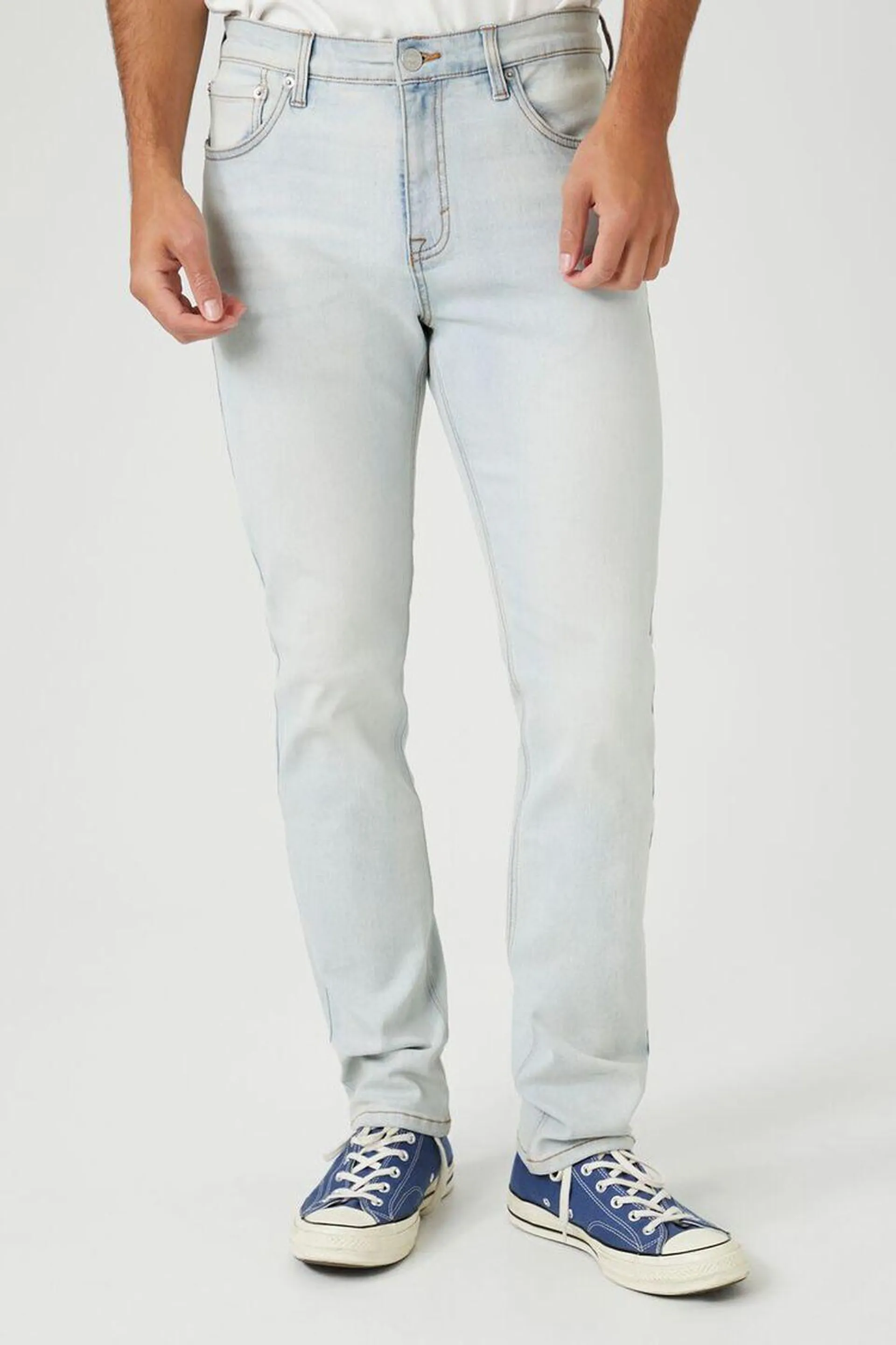 Mid-Rise Slim-Fit Jeans