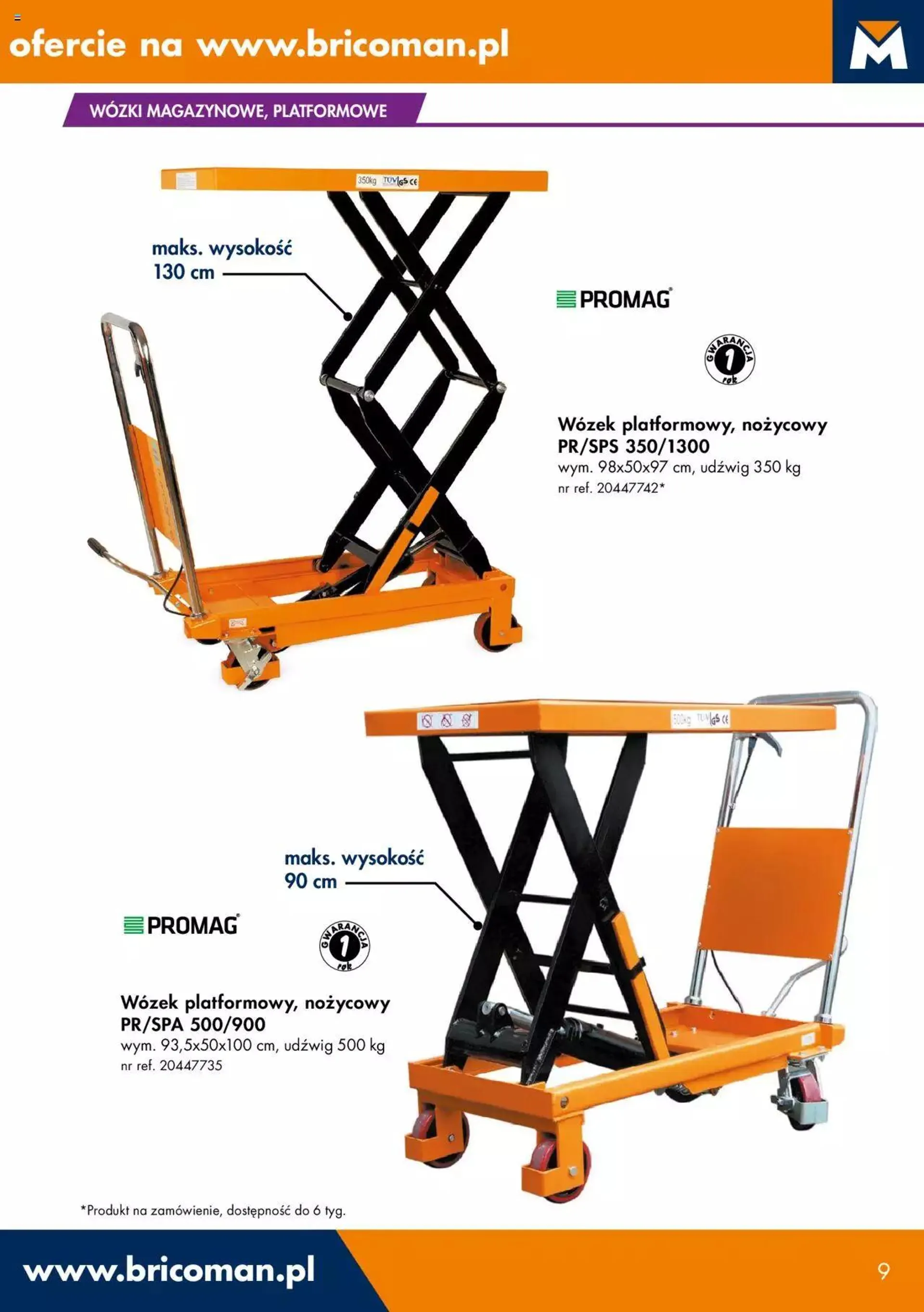 Bricoman - Katalog wózków transportowych - 8