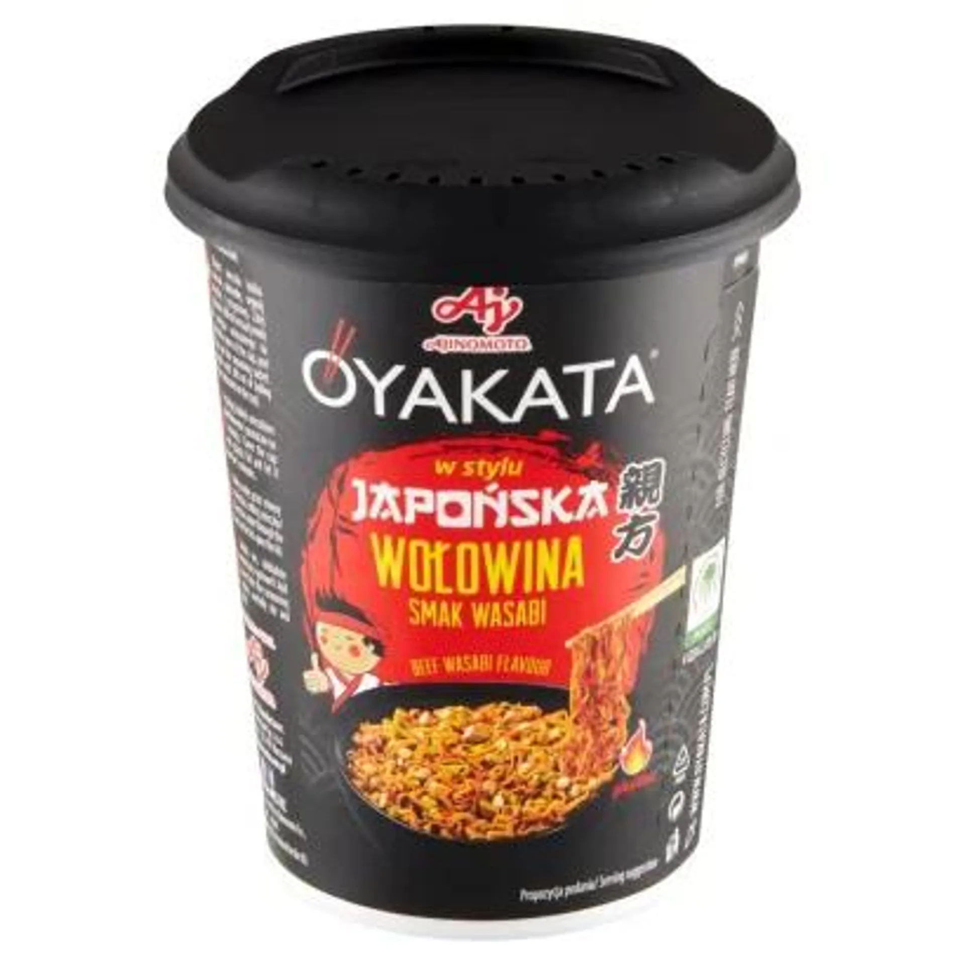 Ajinomoto - Oyakata danie instant japońska wołowina wasabi