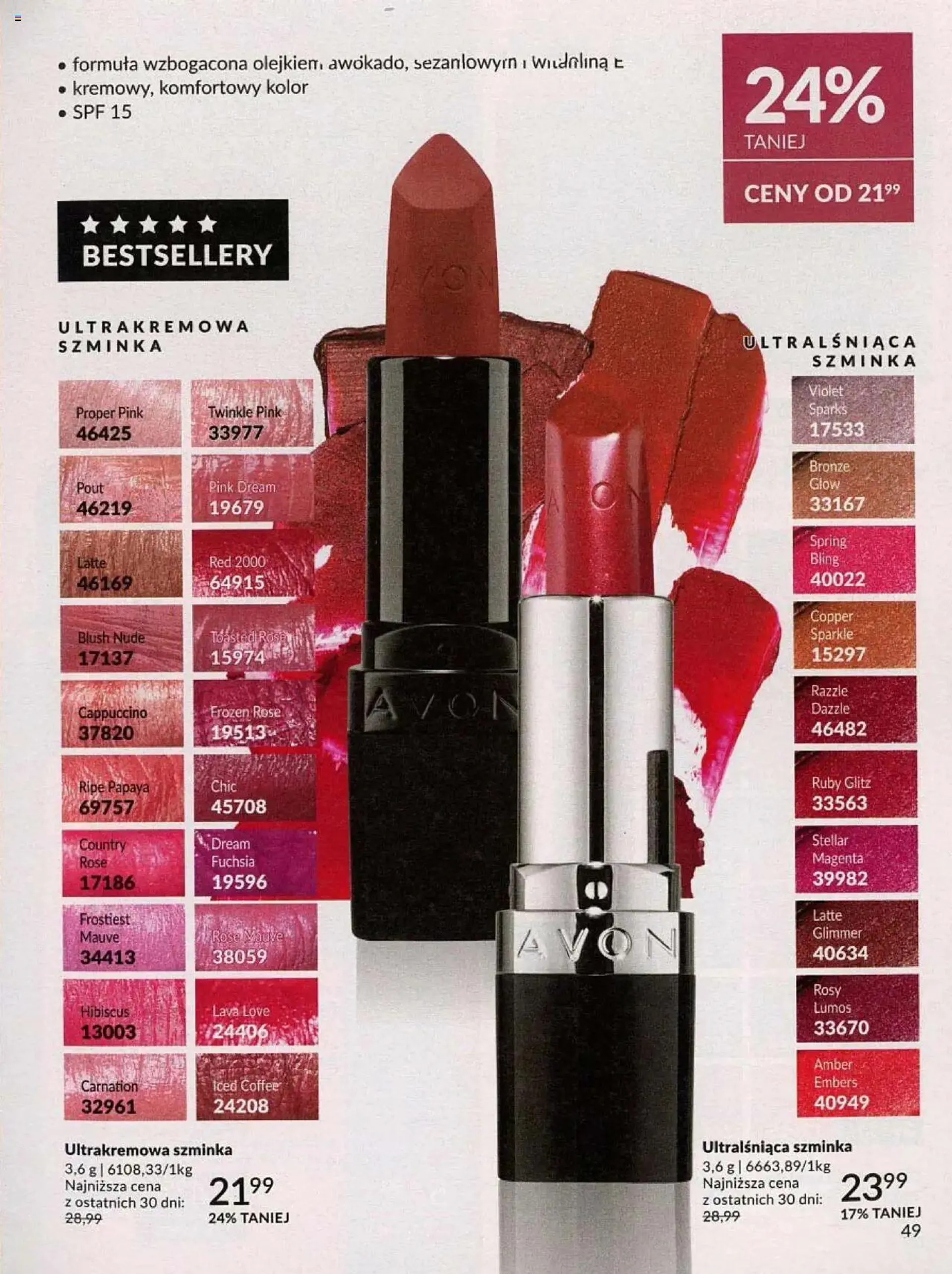 Gazetka Avon Katalog 10 2024 od 1 października do 31 października 2024 - Strona 49