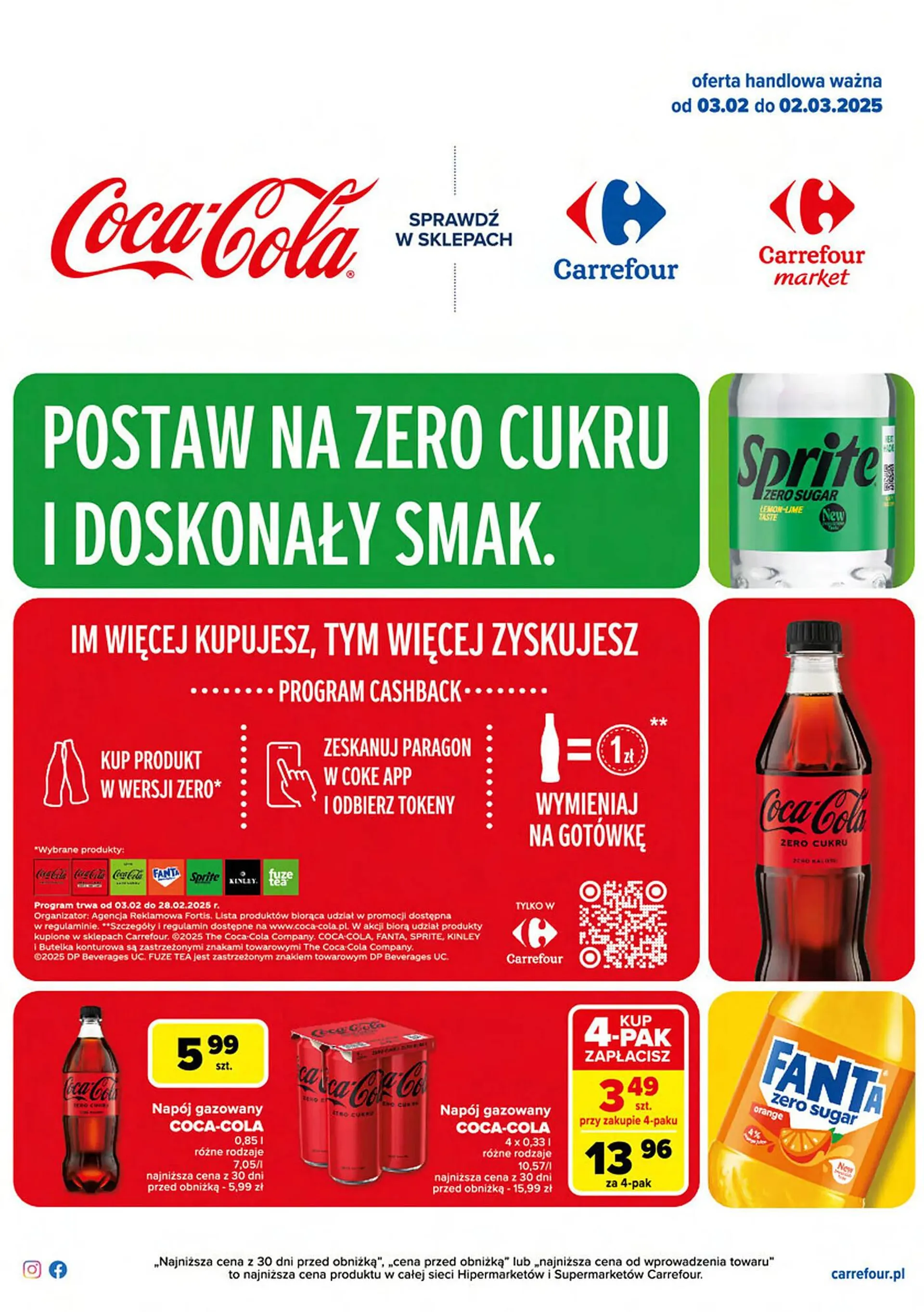 Gazetka Carrefour gazetka od 3 lutego do 2 marca 2025 - Strona 1