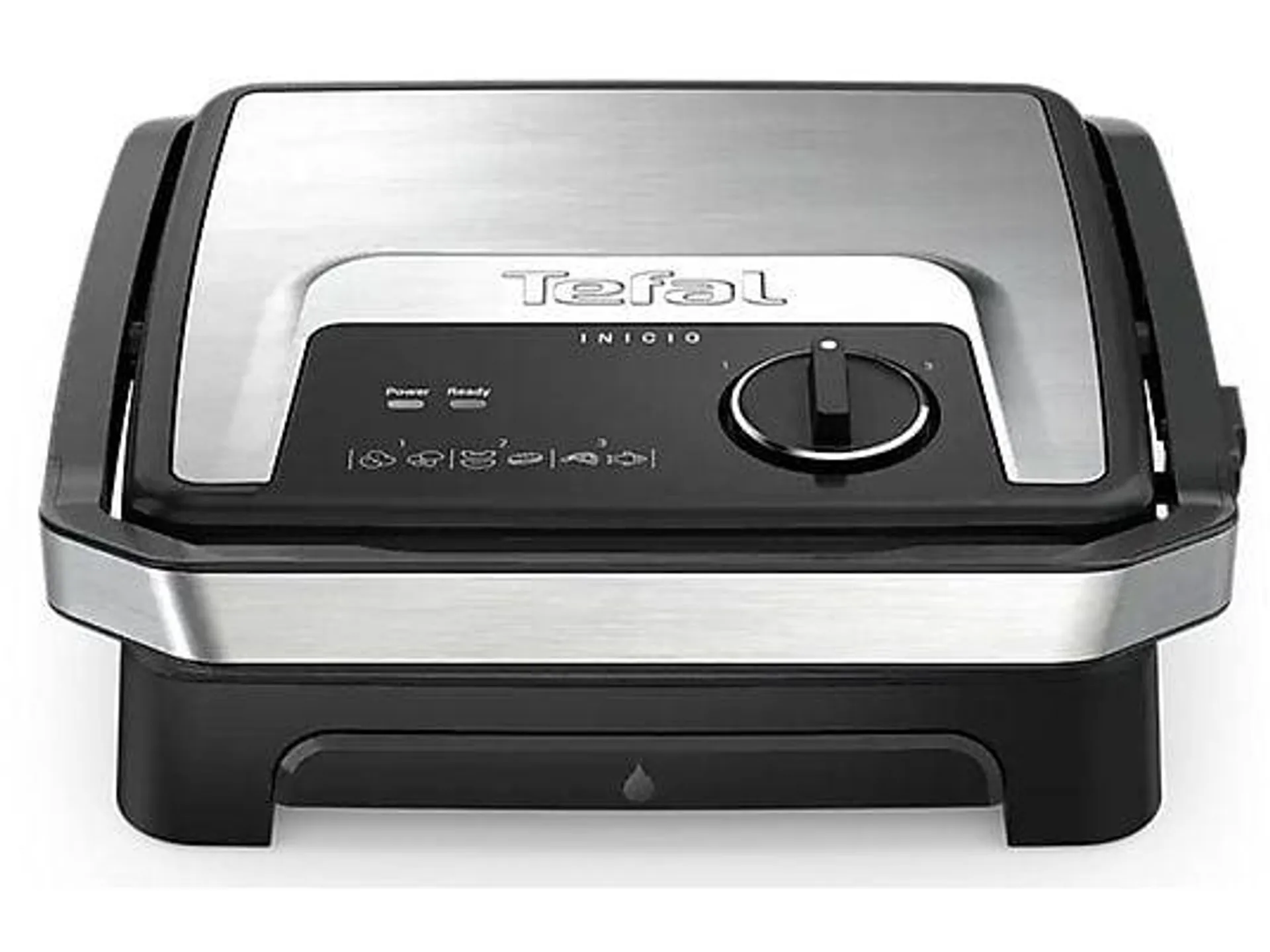 OUTLET - Grill TEFAL GC272D10 INICIO ADJUST RELIFT Srebrno-czarny 2000 W