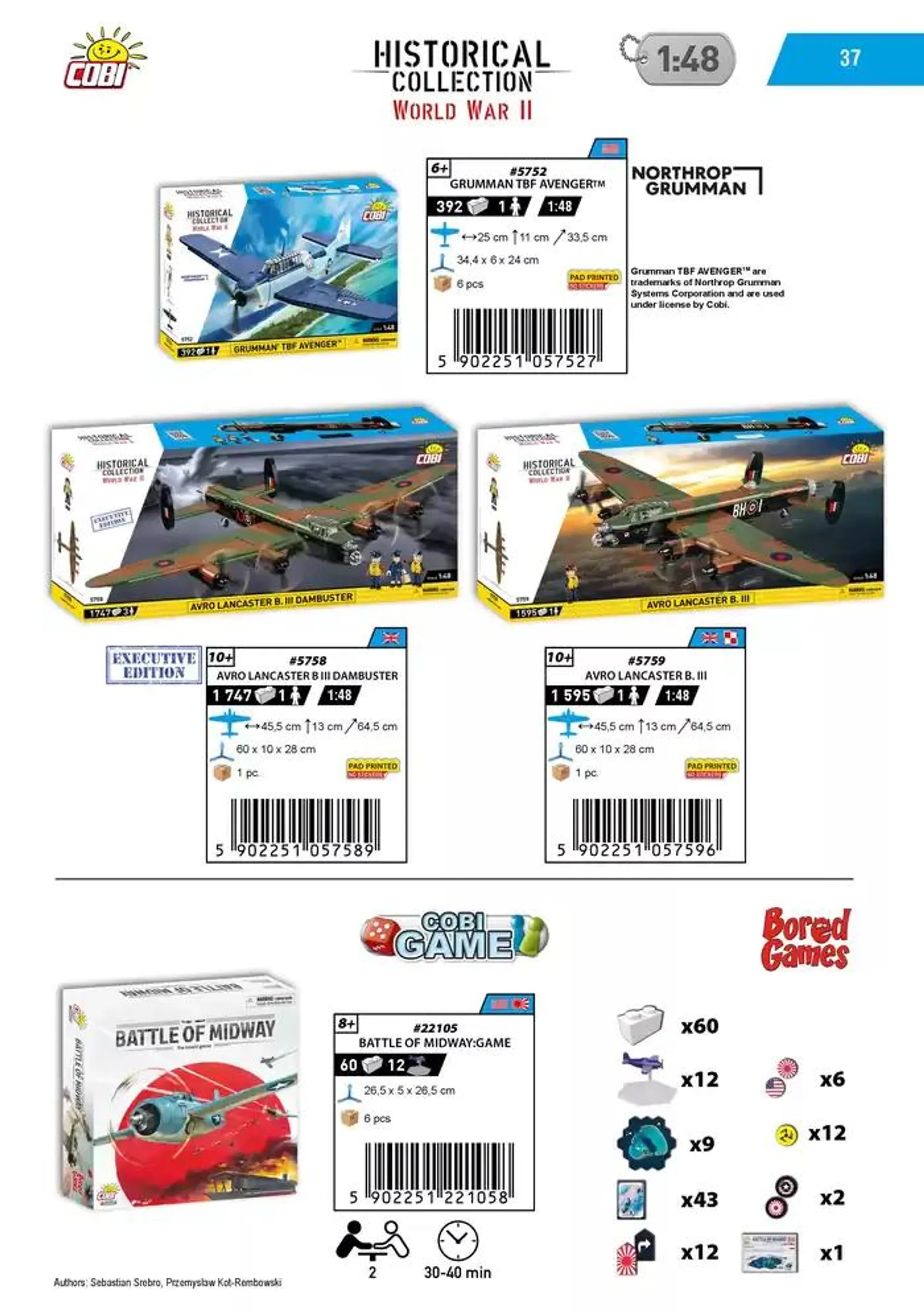 Katalog klocków Cobi 1/2025 - 37