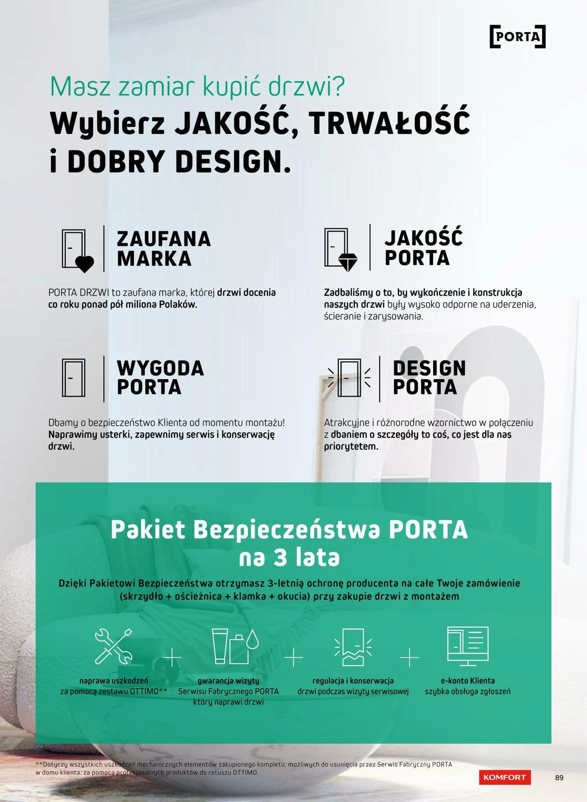 Gazetka Komfort Aktualna gazetka od 28 września do 12 października 2024 - Strona 89