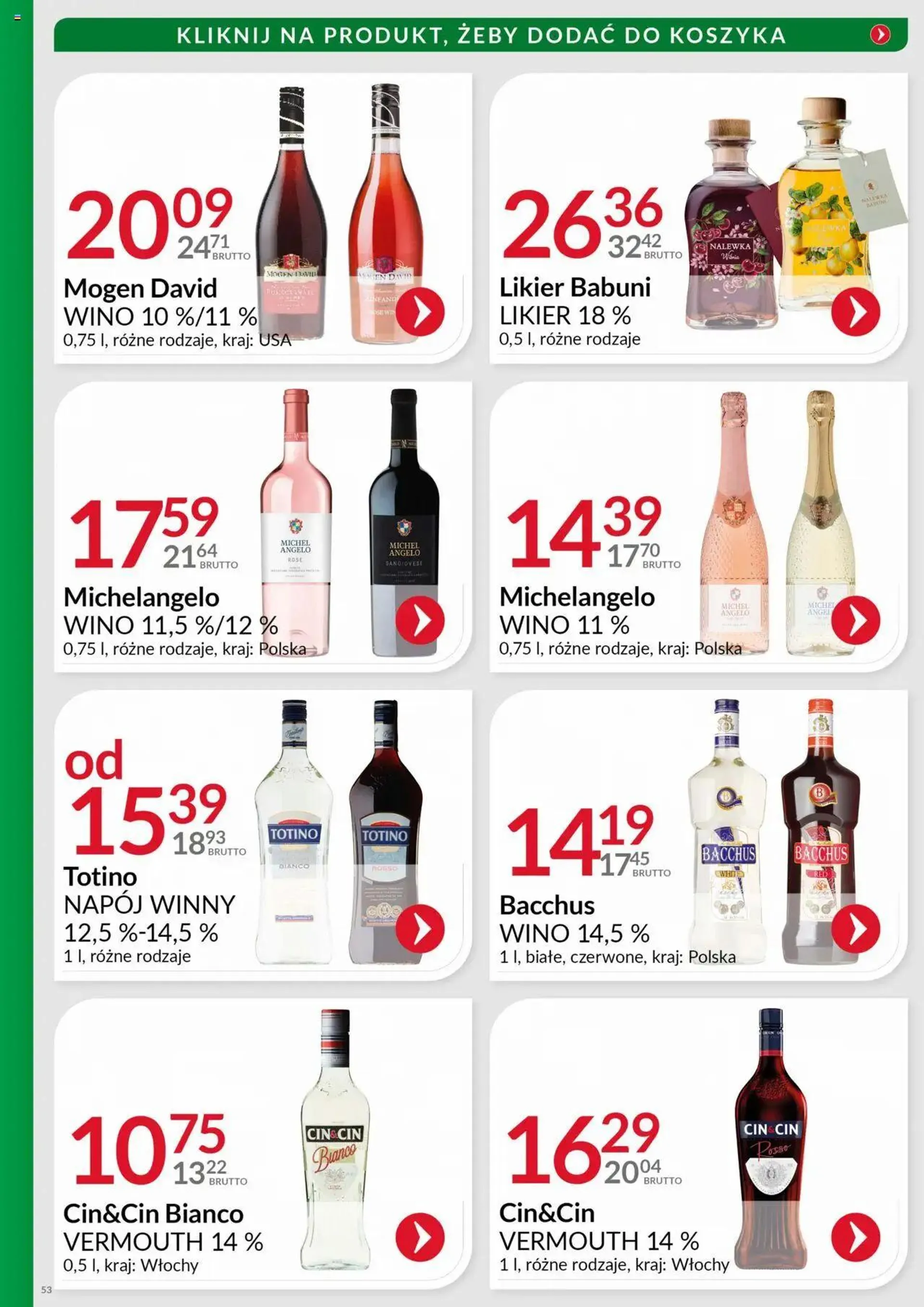 Gazetka Eurocash Gazetka - Katalog Alkoholowy od 1 października do 31 października 2024 - Strona 53