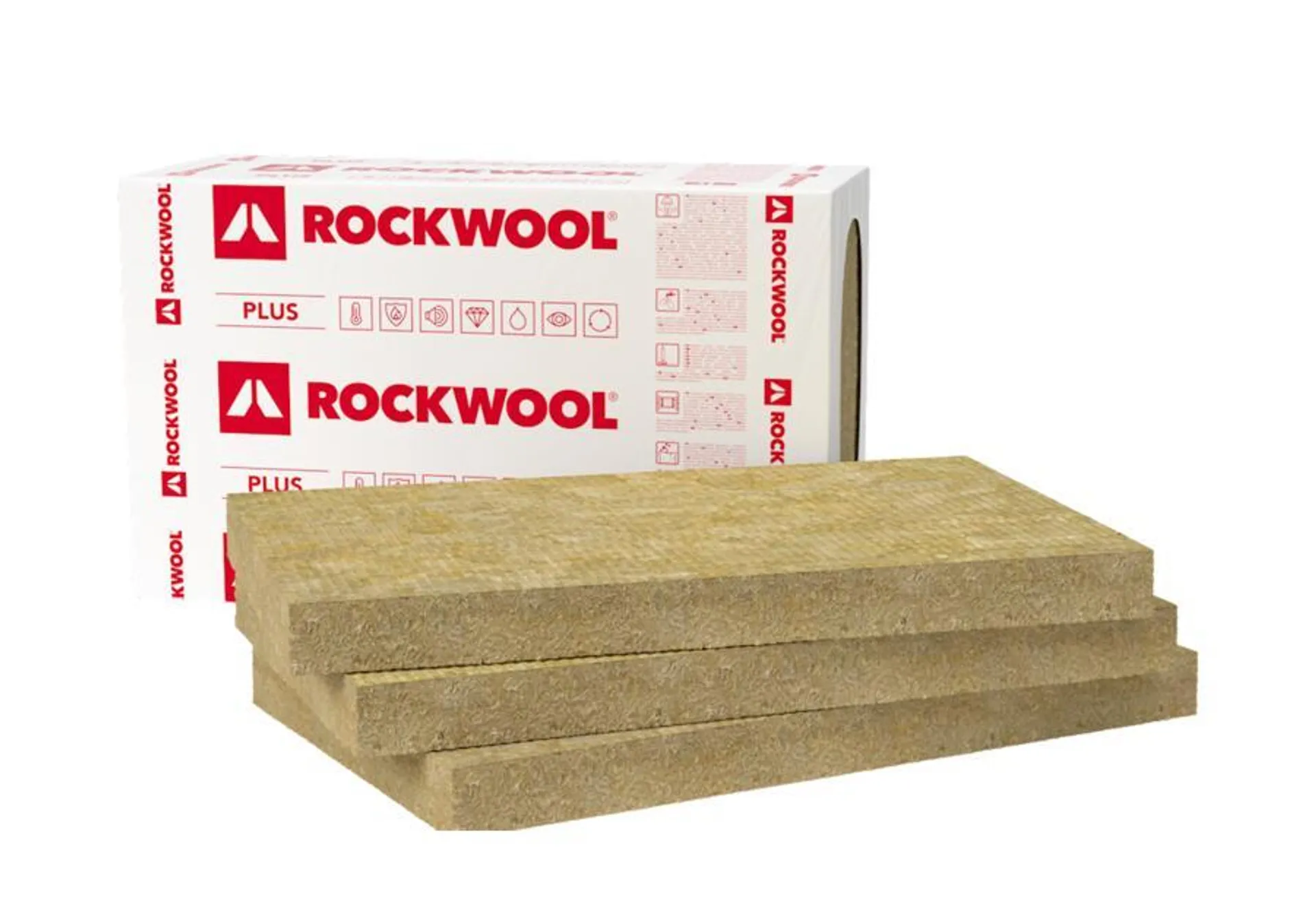 Płyty z wełny skalnej Frontrock Plus 100x1000x600 mm ROCKWOOL