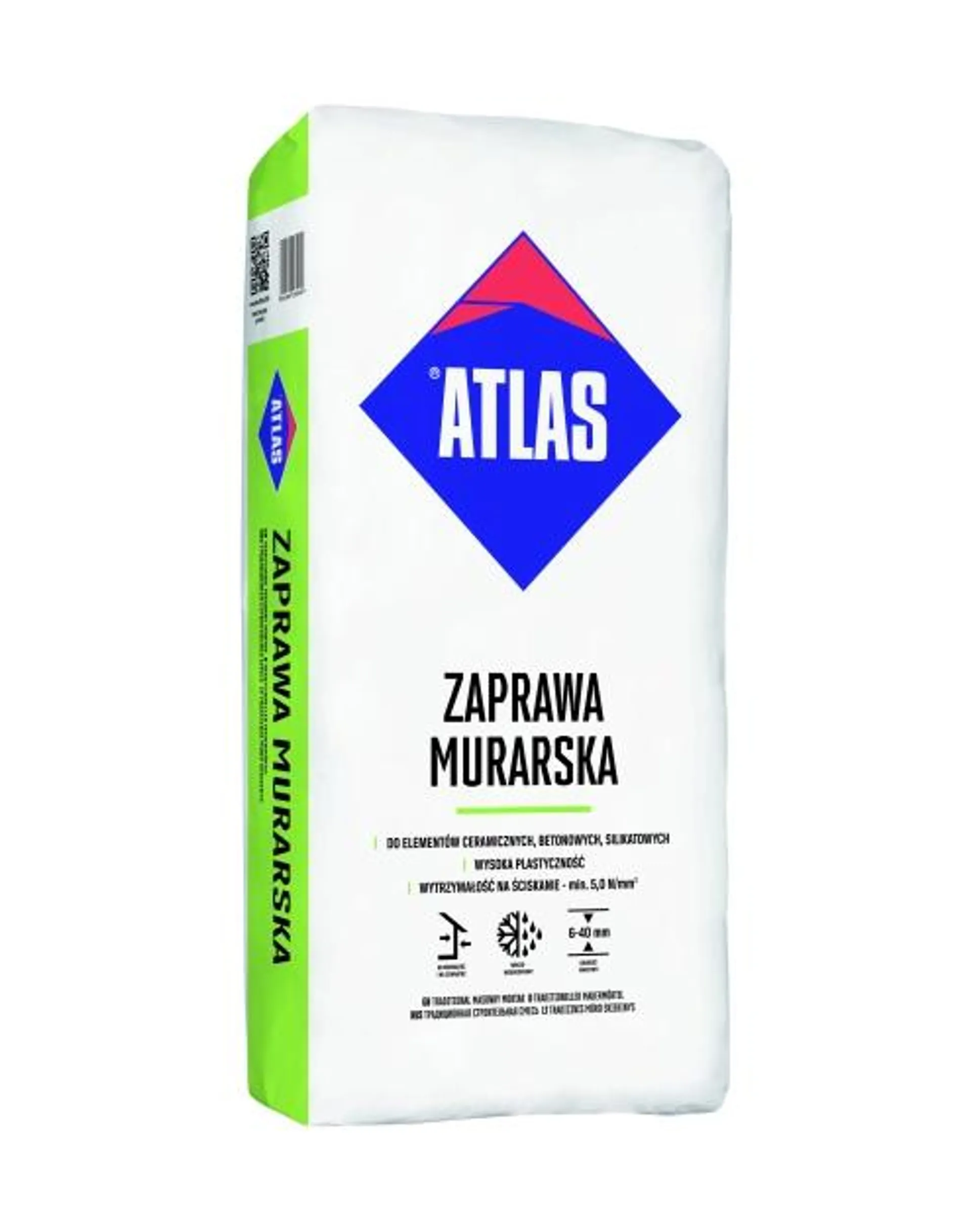 Zaprawa murarska 25 kg ATLAS