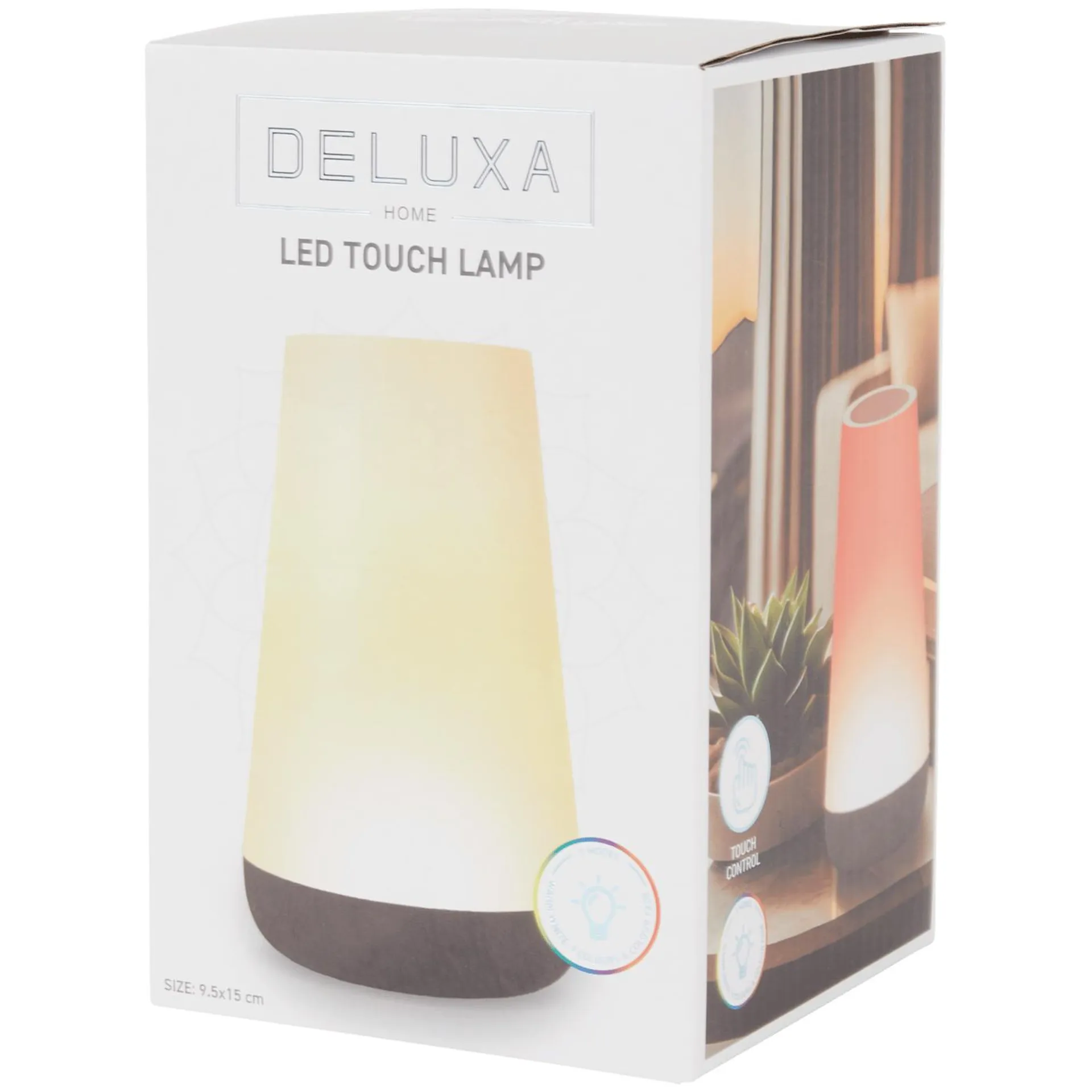 Lampada touch LED Deluxa