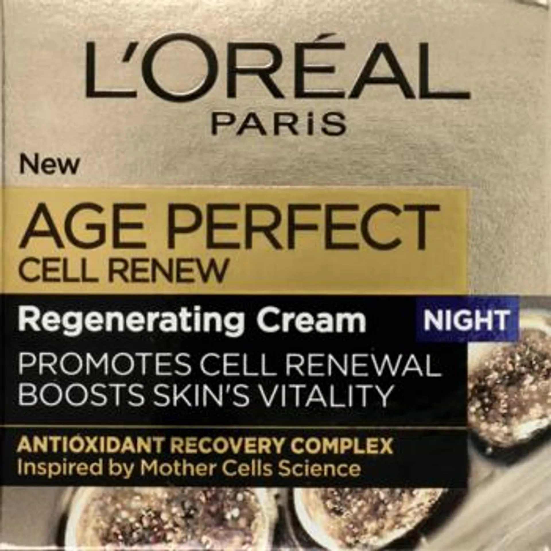 L'ORÉAL PARIS Cell Renew Age Perfect krem do twarzy, regenerujący, na noc 50 ml, nr kat. 390631