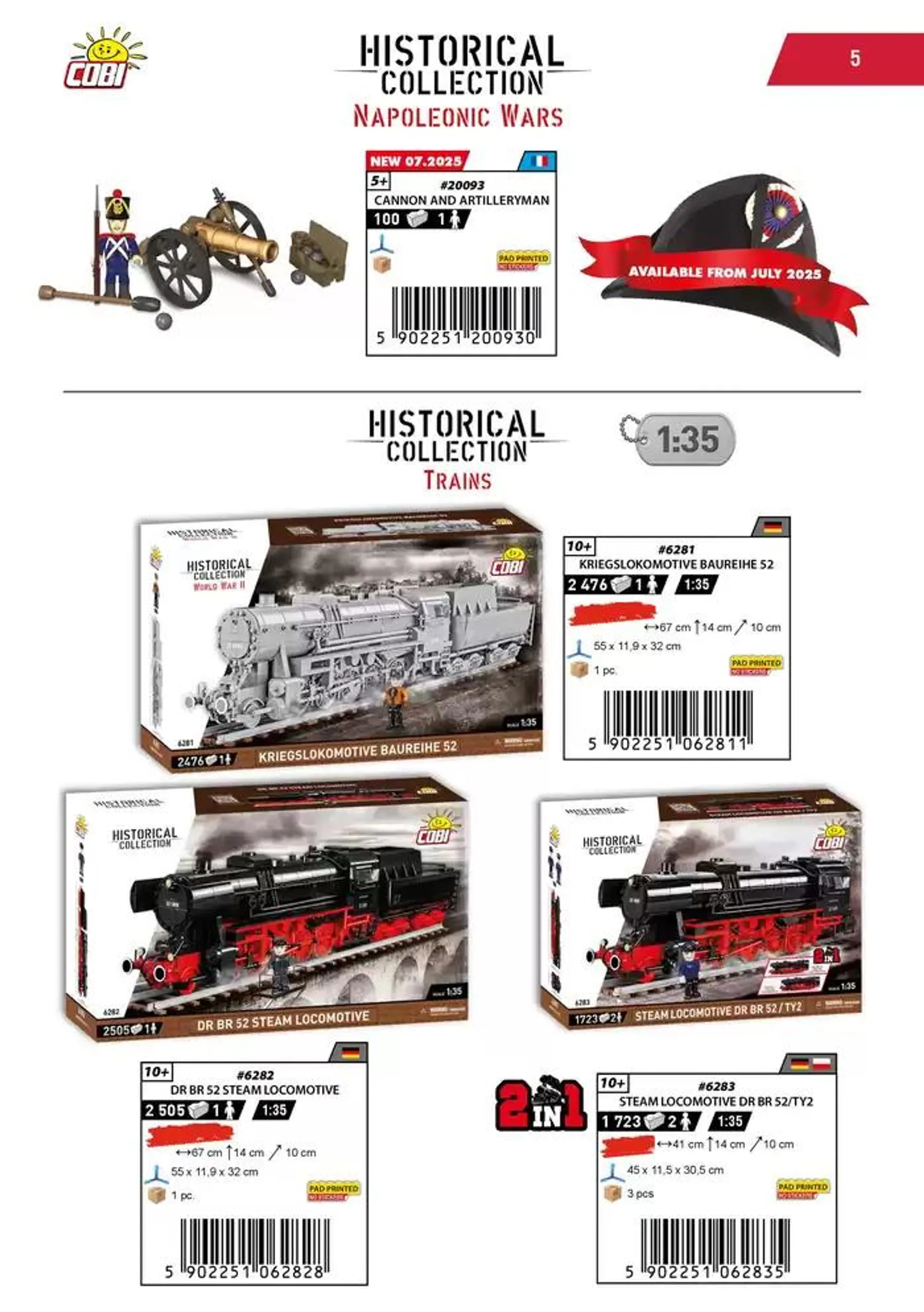 Katalog klocków Cobi 1/2025 - 5