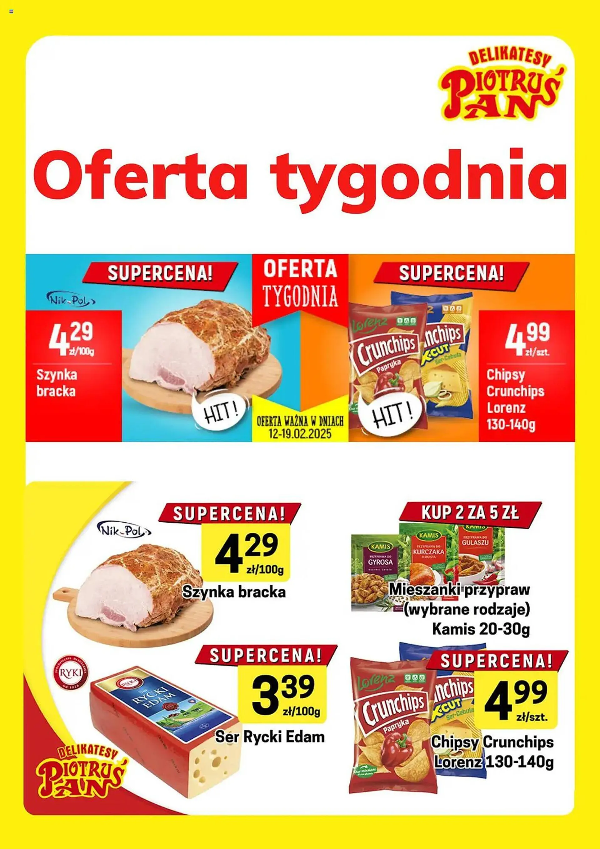 Delikatesy Piotruś Pan gazetka - 1