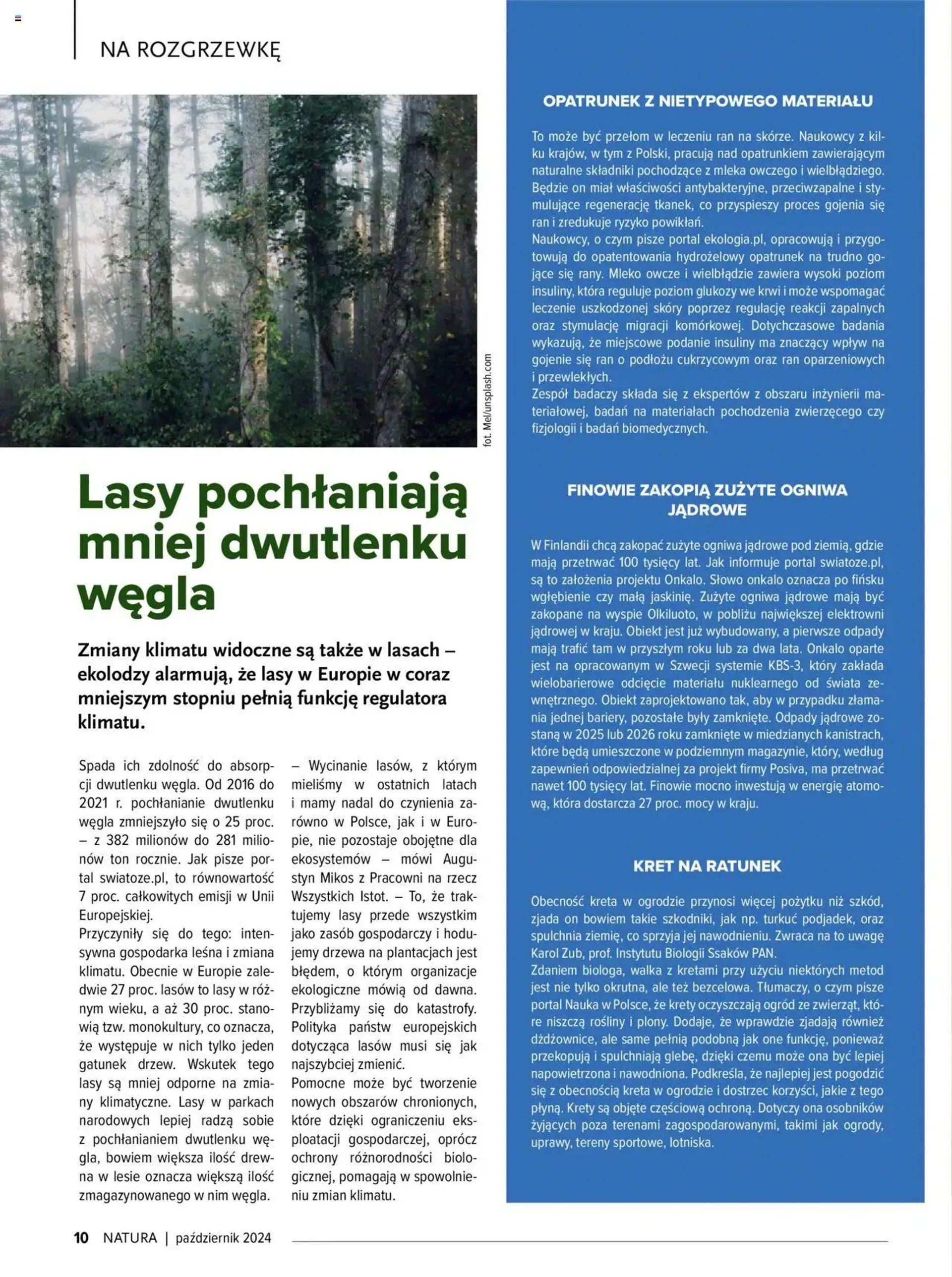 Drogerie Natura Gazetka - Magazyn Klubu Natura 10 - 9