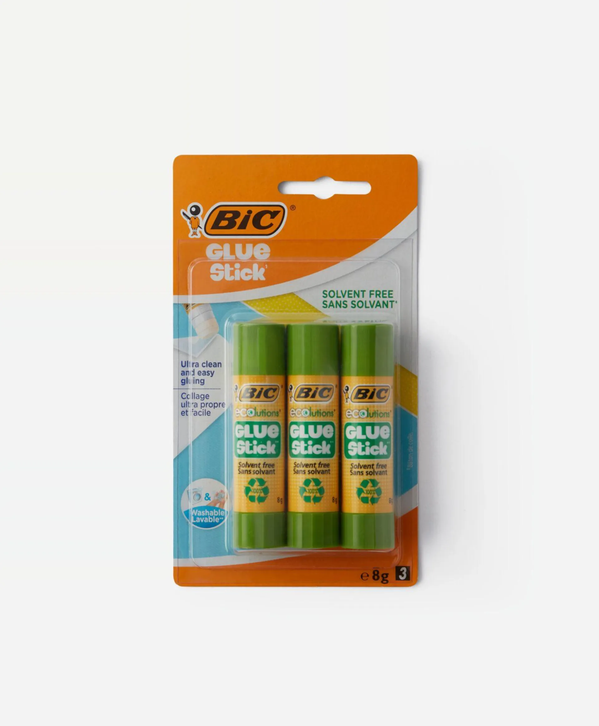 Klej w sztyfcie BiC® 3 szt. do papieru