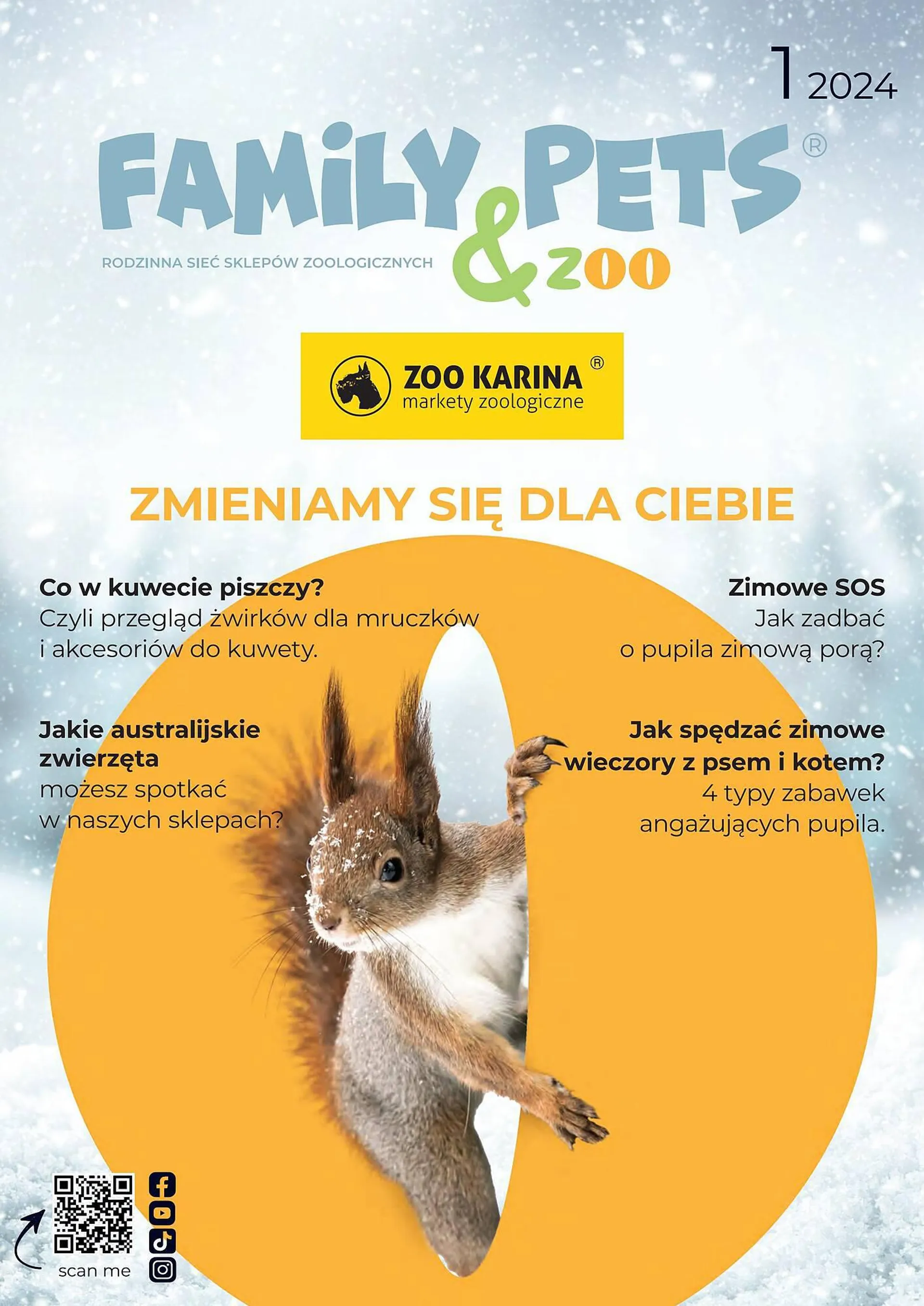 Zoo Karina gazetka - 1 stycznia 31 stycznia 2024 - Page 1