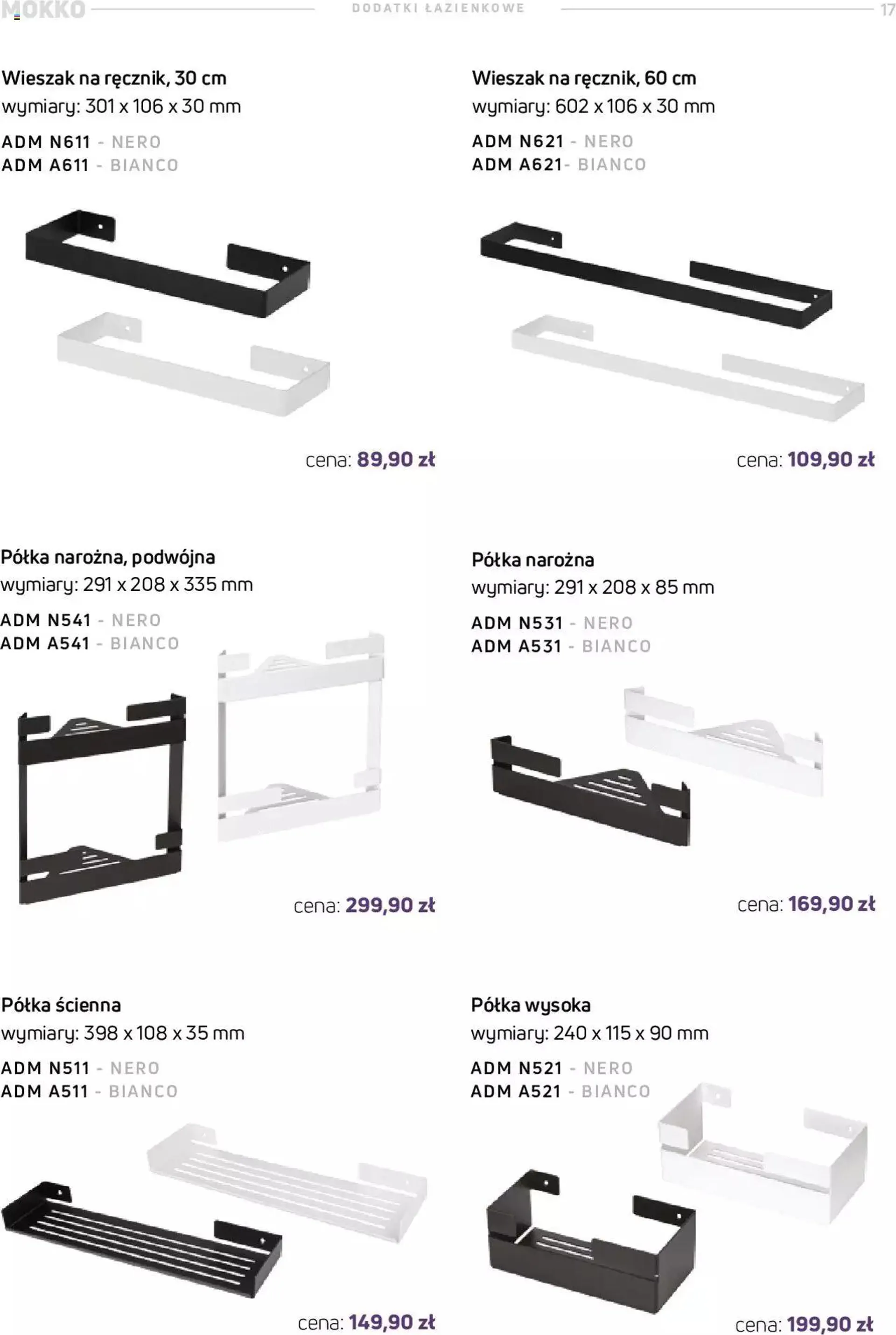 Deante Katalog - Dodatki łazienkowe - 16