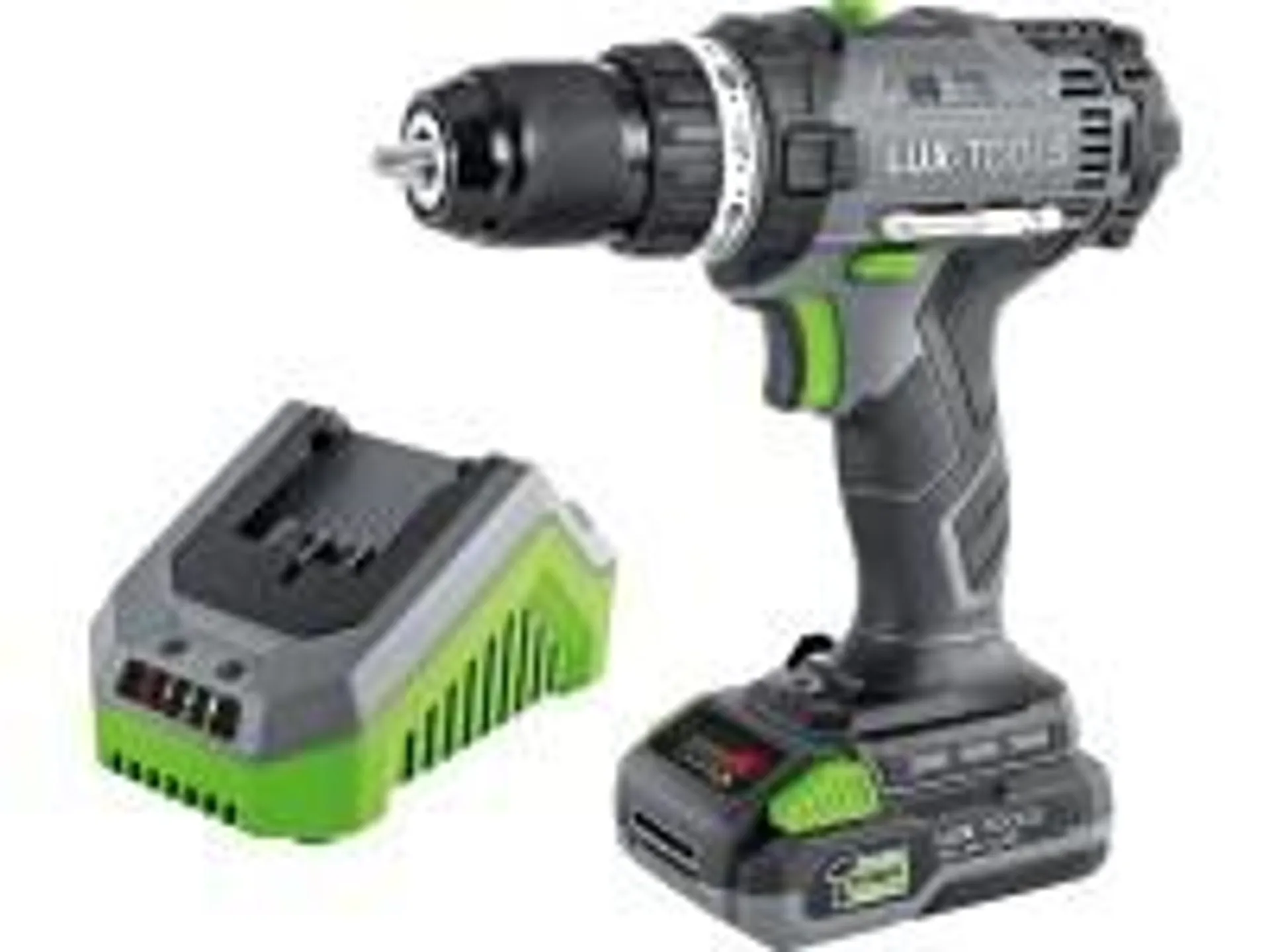 LUX-Tools Wiertarko-wkrętarka akumulatorowa 20V 2Ah