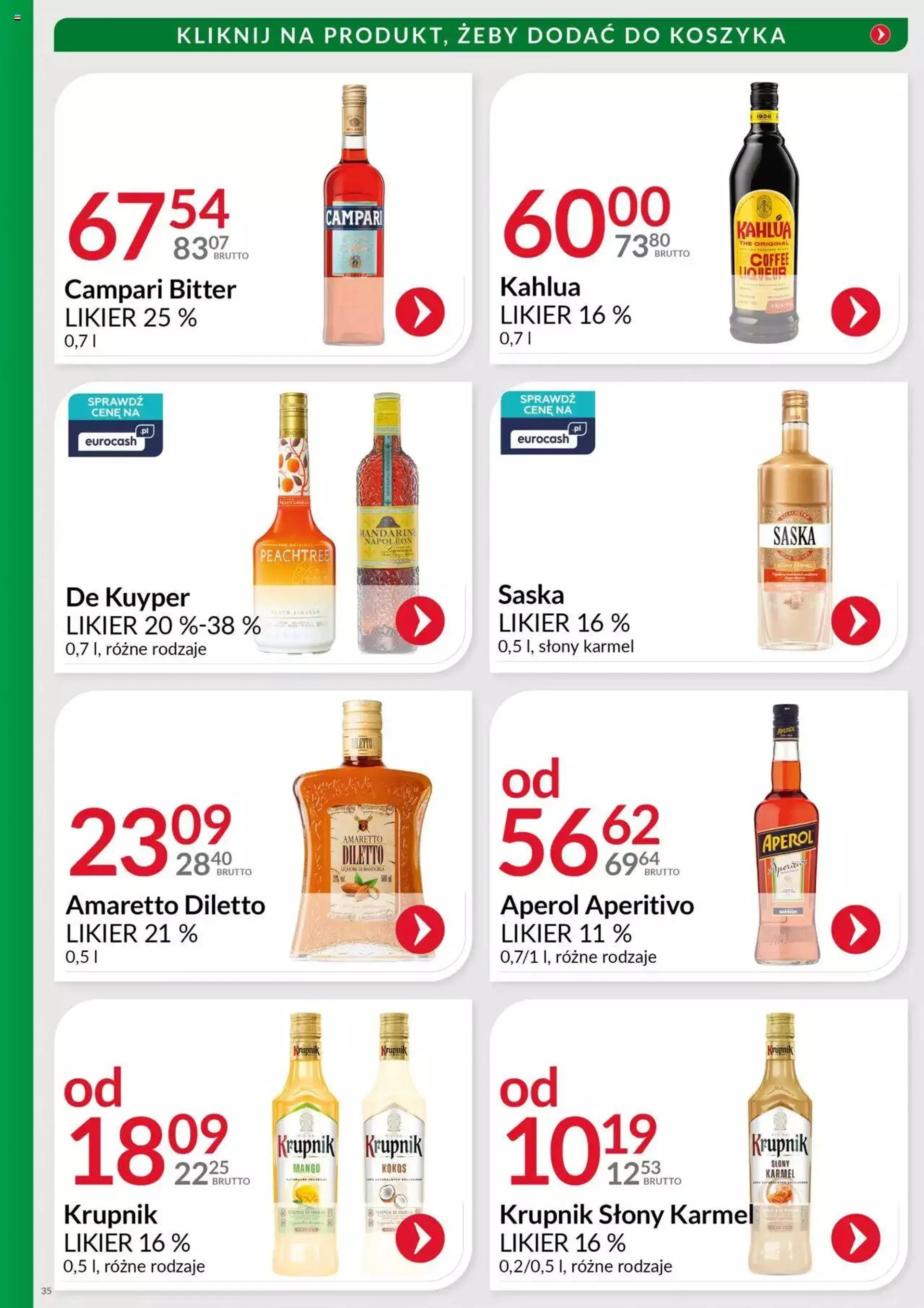 Eurocash Gazetka - Katalog Alkoholowy - 34