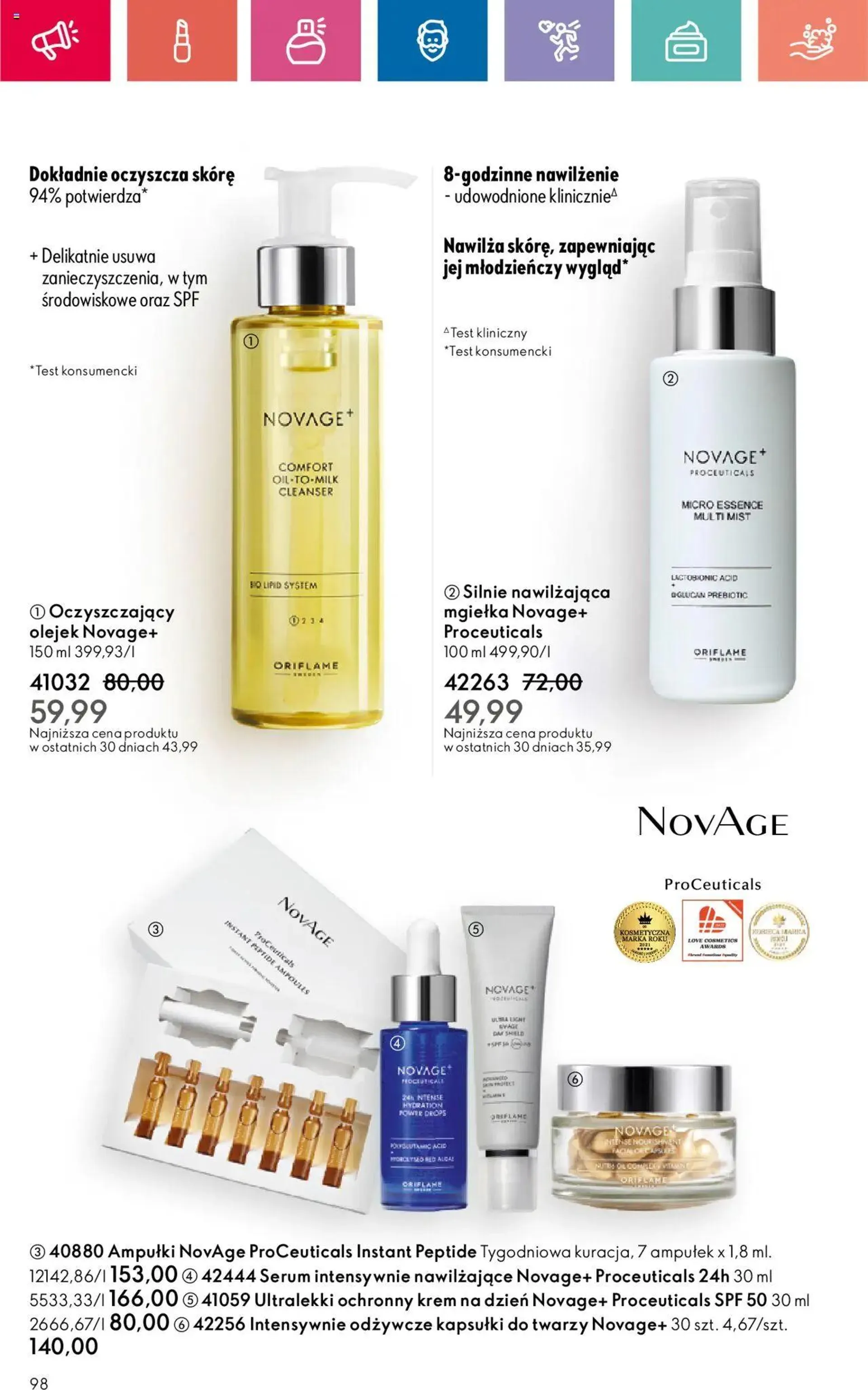 Gazetka Oriflame Katalog 15 2024 od 20 października do 9 listopada 2024 - Strona 98